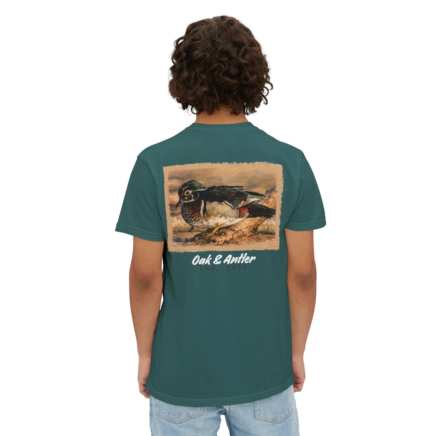 Stillwater Wood Duck Pocket Tee – Wild Birds Collection