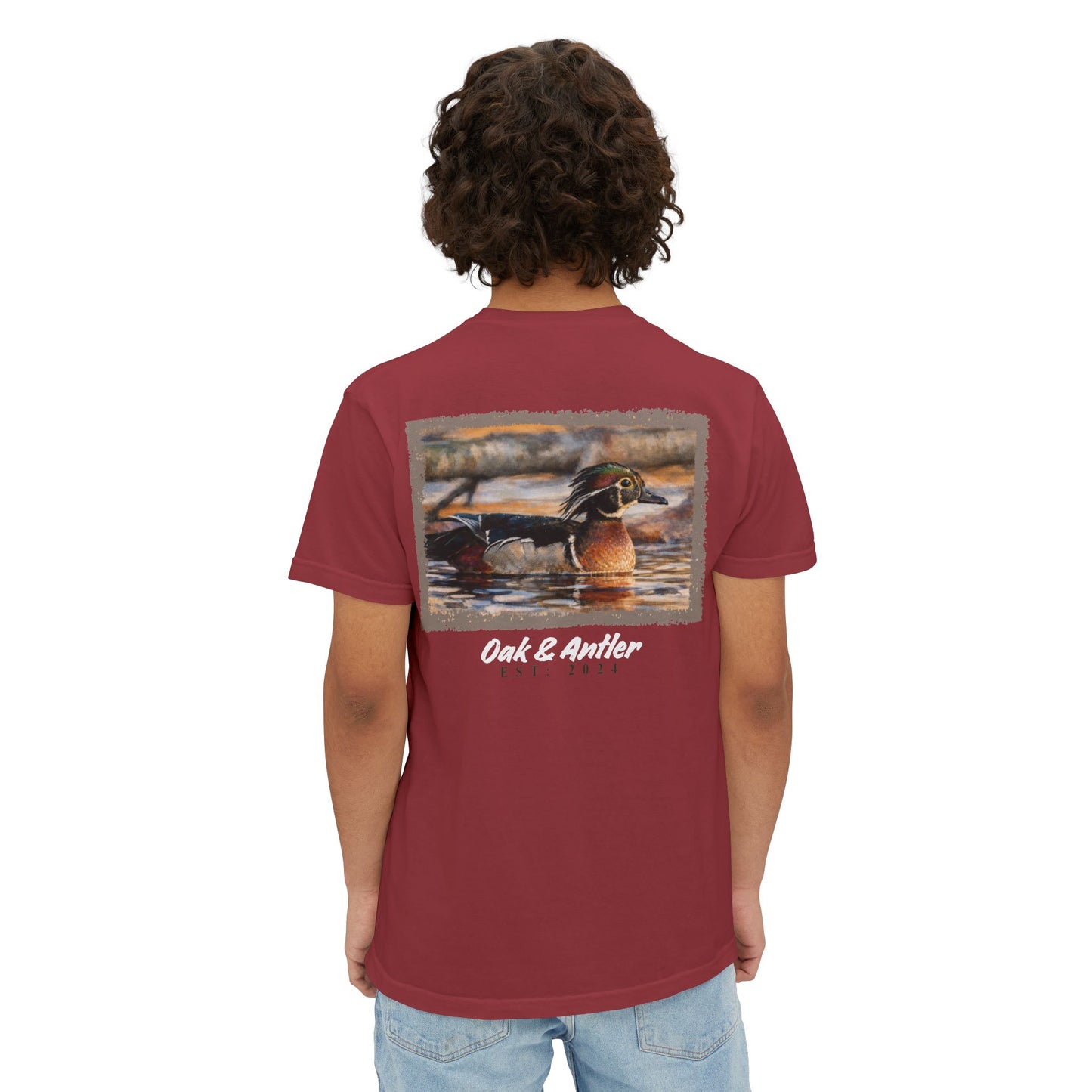 Driftwater Wood Duck Pocket Tee – Wild Birds Collection