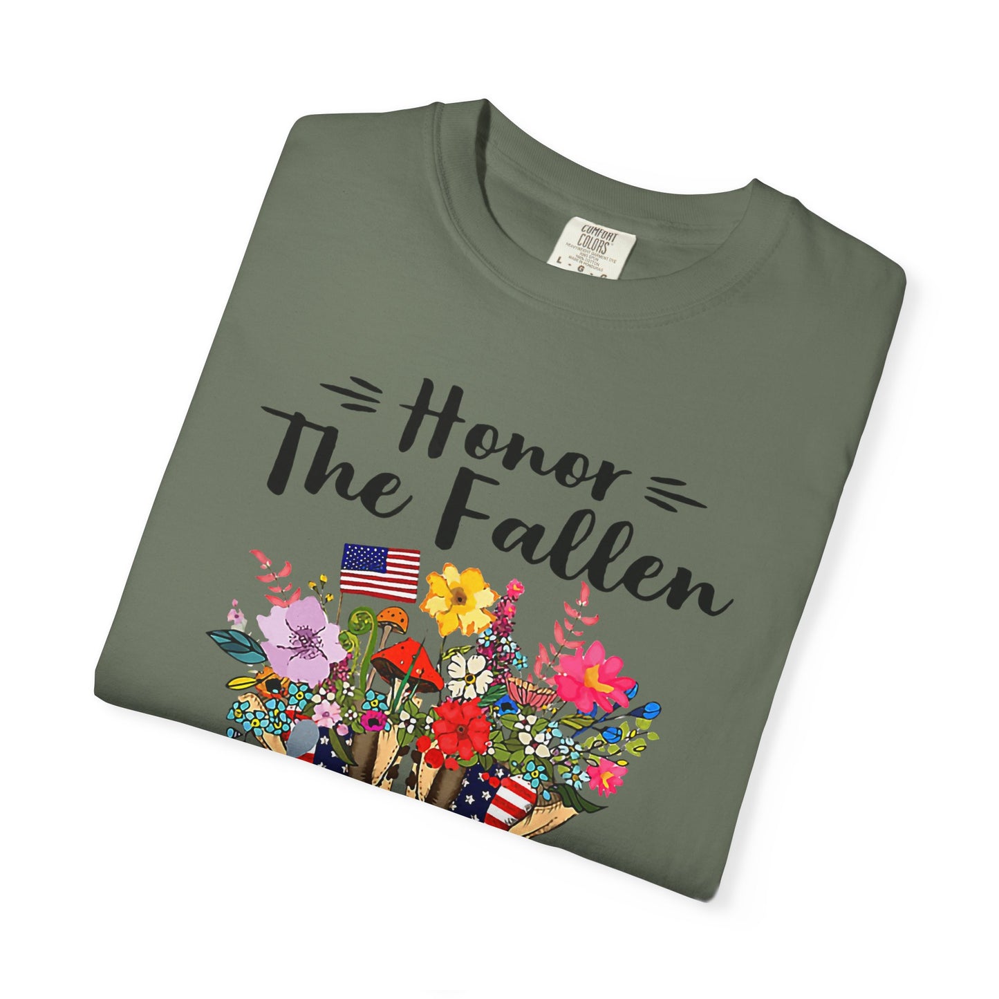 Floral Patriotic Boots Memorial Day T-Shirt