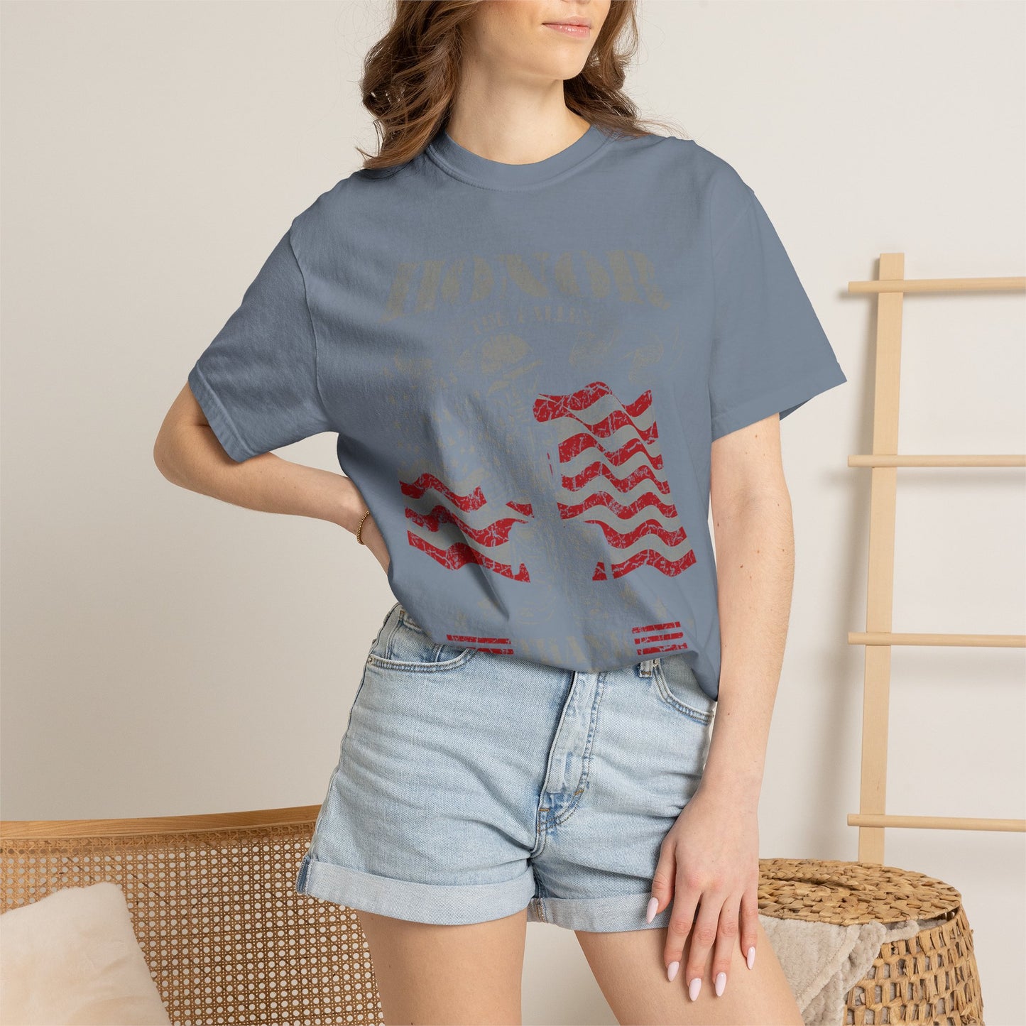 Honor the Fallen Soldier Boots Memorial Day T-Shirt