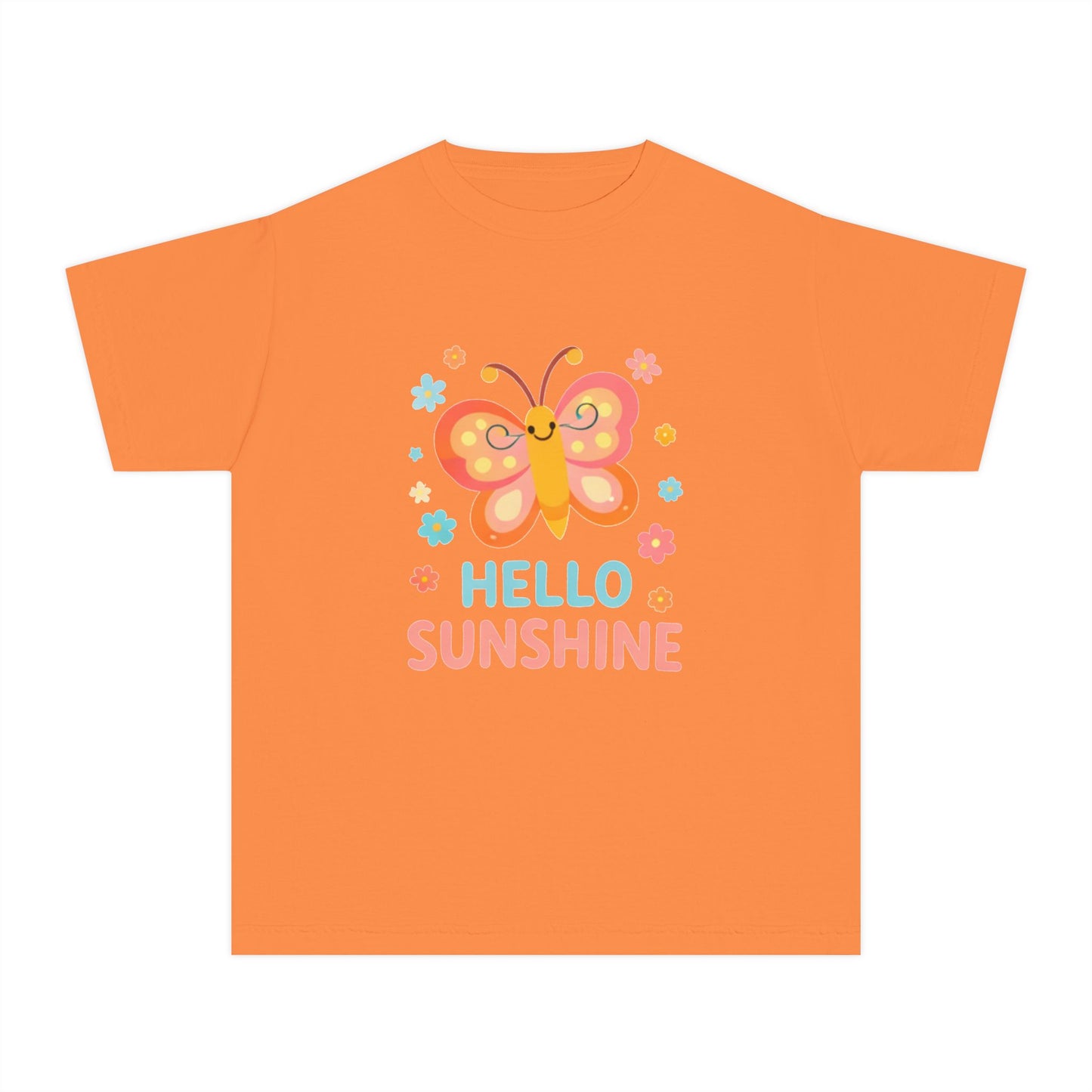 Hello Sunshine Butterfly Kids Tee
