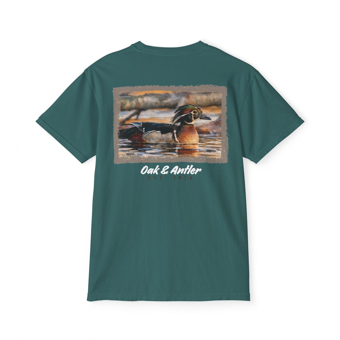 Driftwater Wood Duck Pocket Tee – Wild Birds Collection