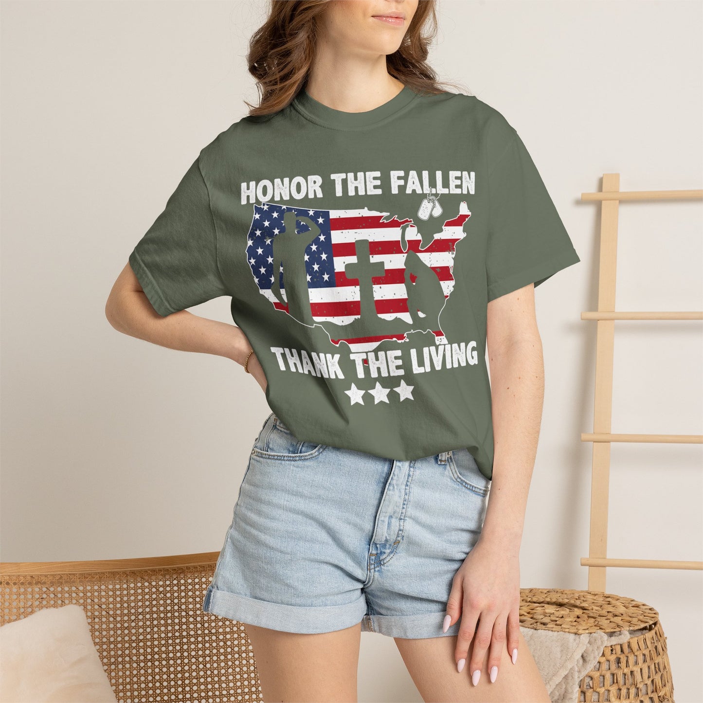 Cross of Sacrifice Memorial Day T-Shirt