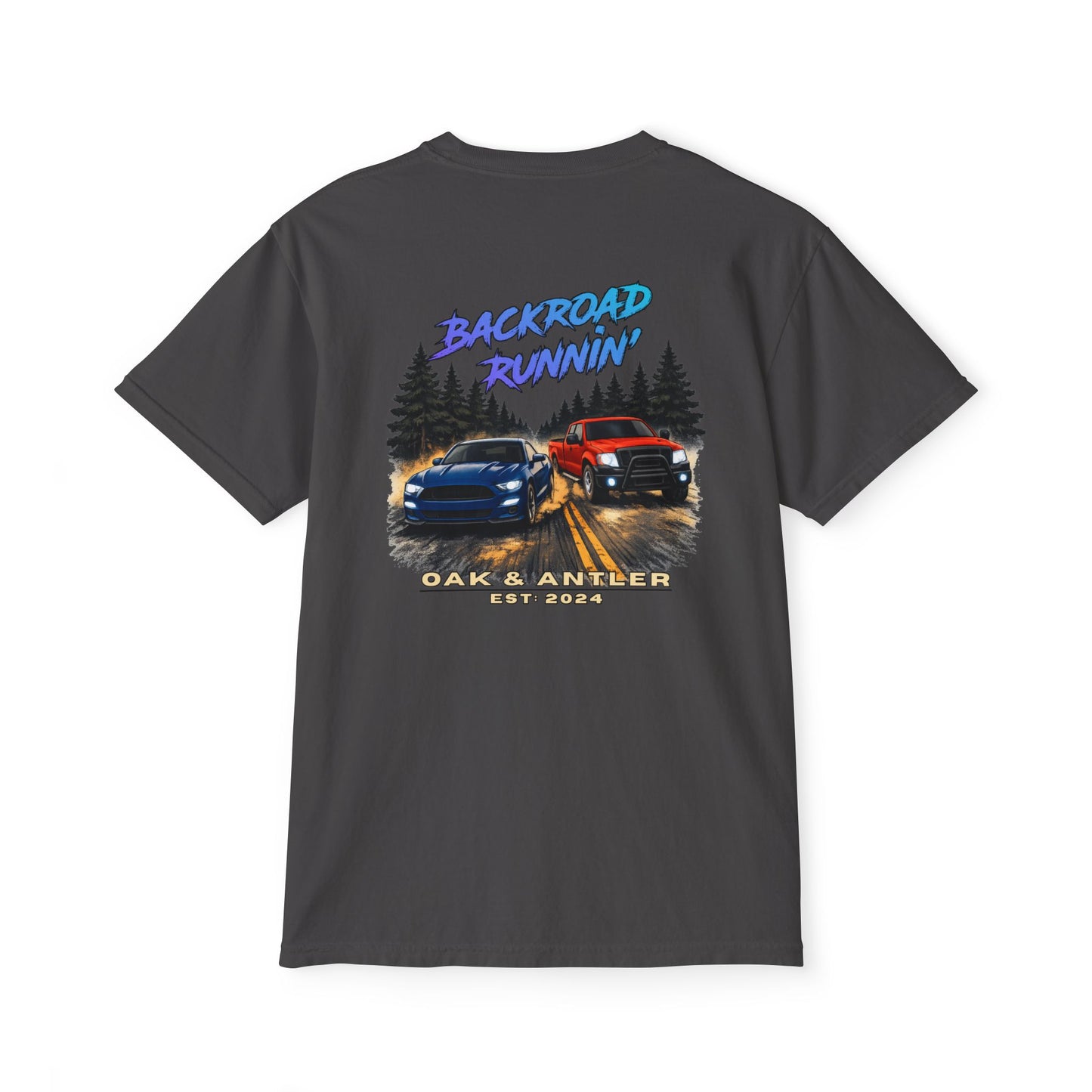 Backroad Runnin’ Pocket Tee