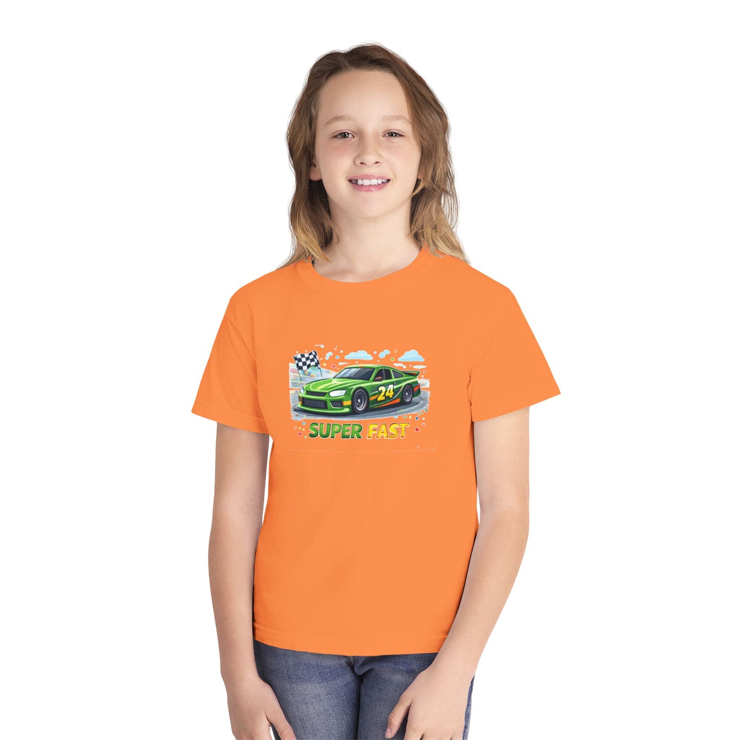 Super Fast Kids Racing Tee