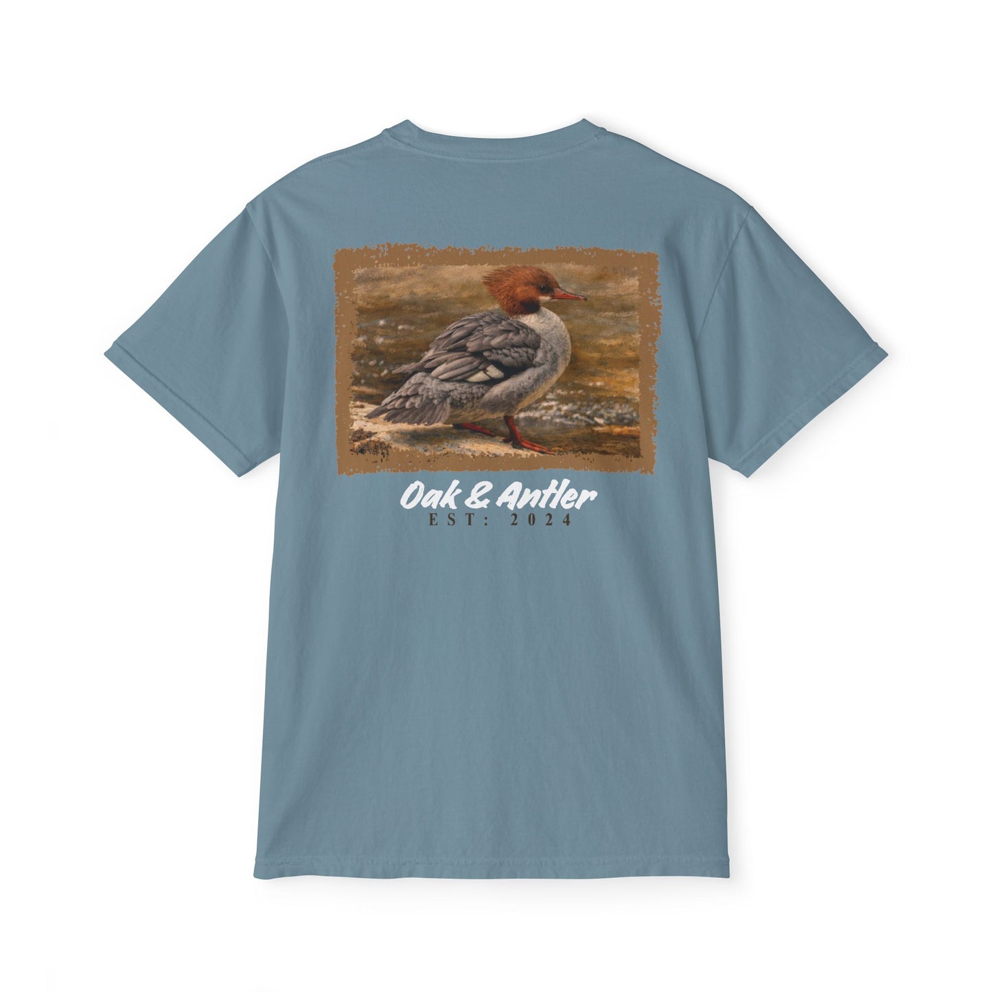 Riverbank Waterfowl Pocket Tee – Wild Birds Collection