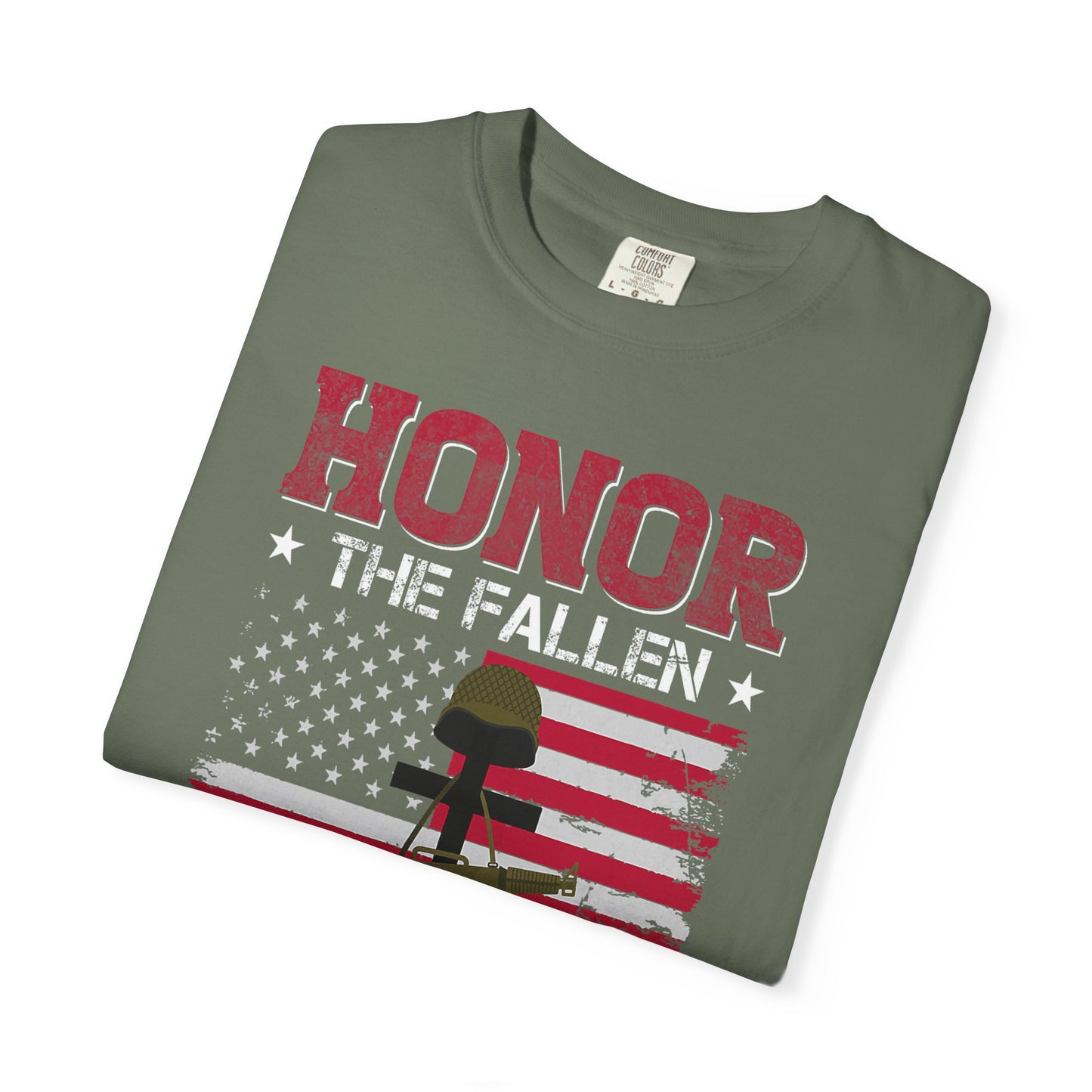 Honor the Fallen Battlefield Cross T-Shirt