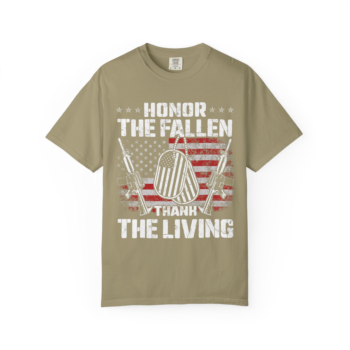 Dog Tag Tribute Memorial Day T-Shirt