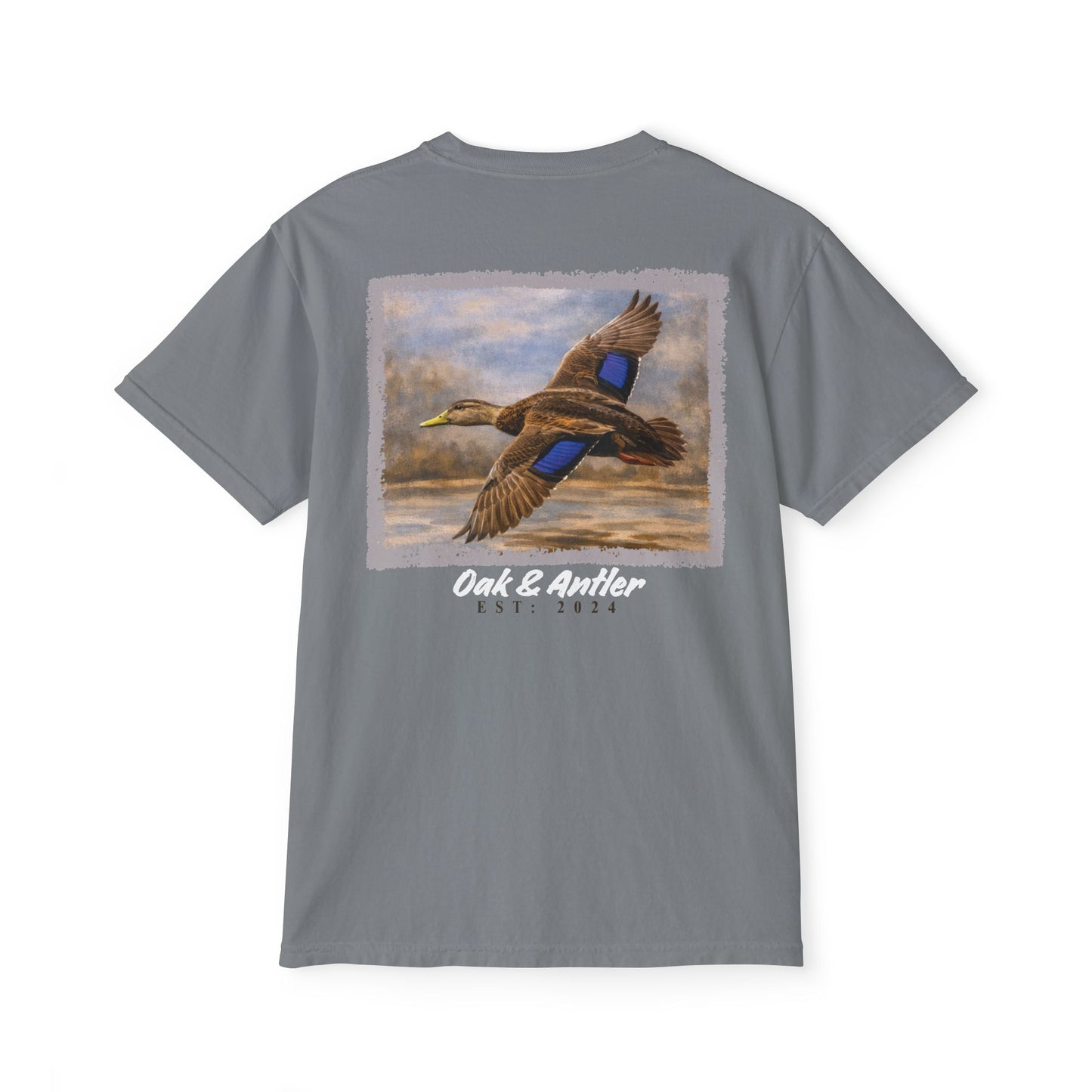 Blue Wing Flight Pocket Tee – Wild Birds Collection