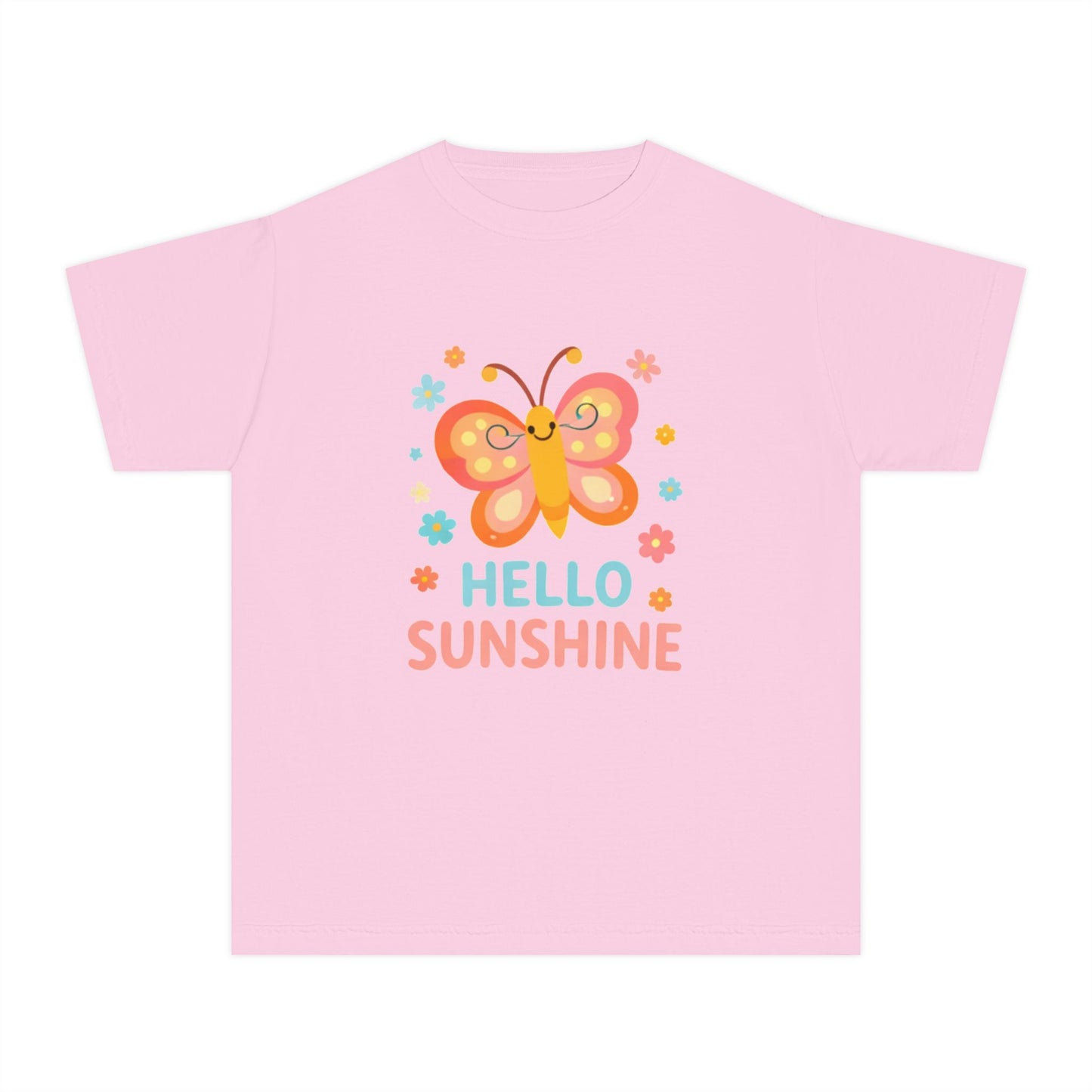 Hello Sunshine Butterfly Kids Tee