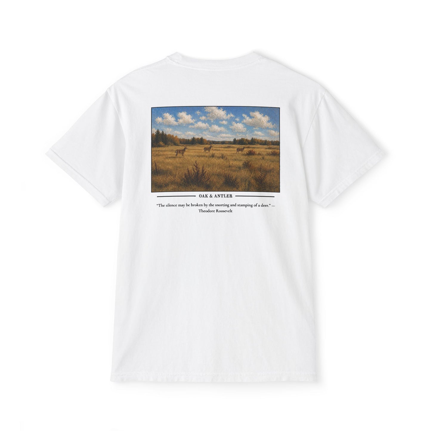 Prairie Watch Whitetail Pocket Tee – Wildlife Collection