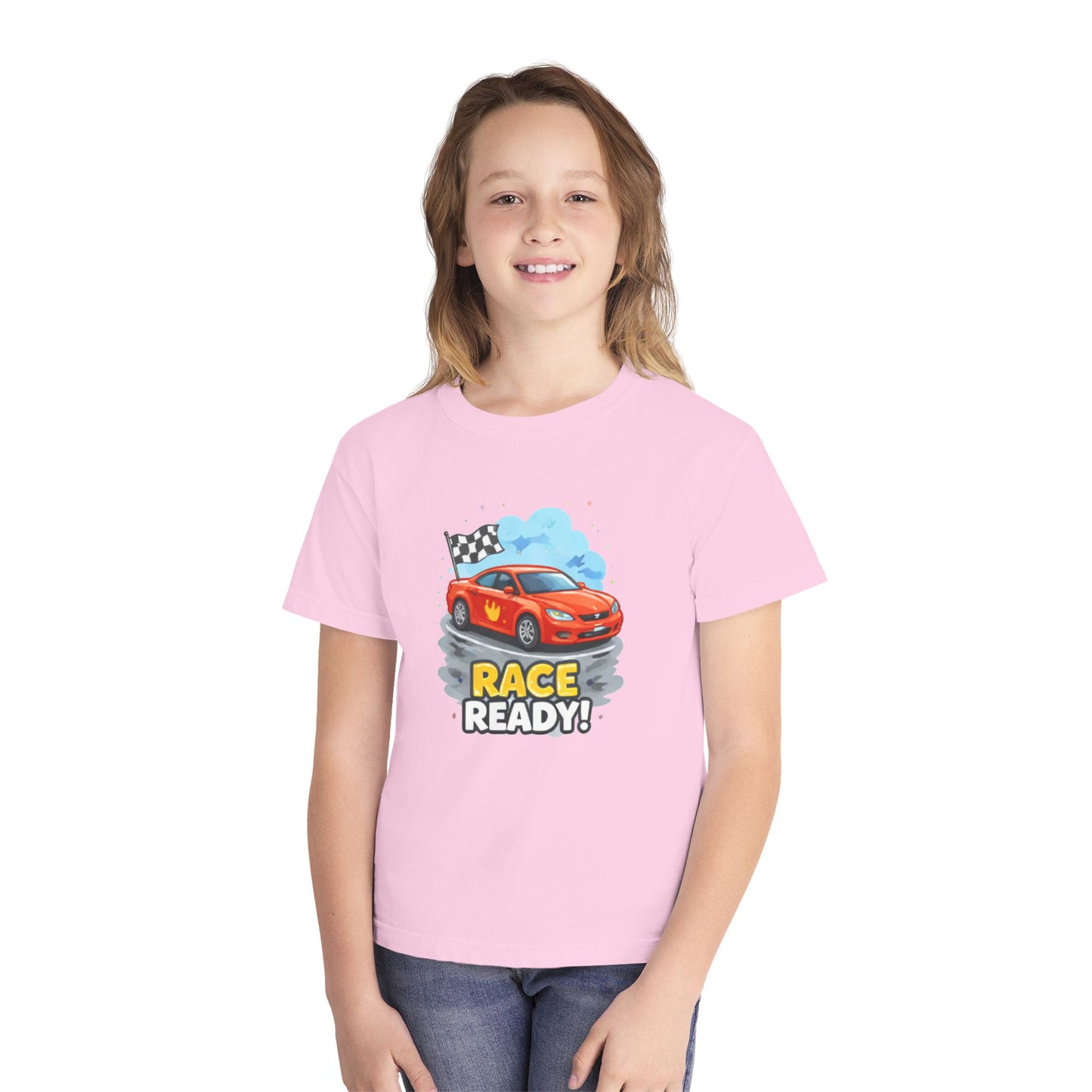Race Ready! Kids Racing Car Tee