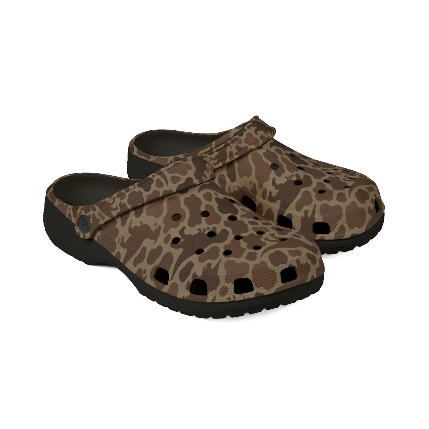 Camo Dinosaur Clogs — EVA Foam Shoes