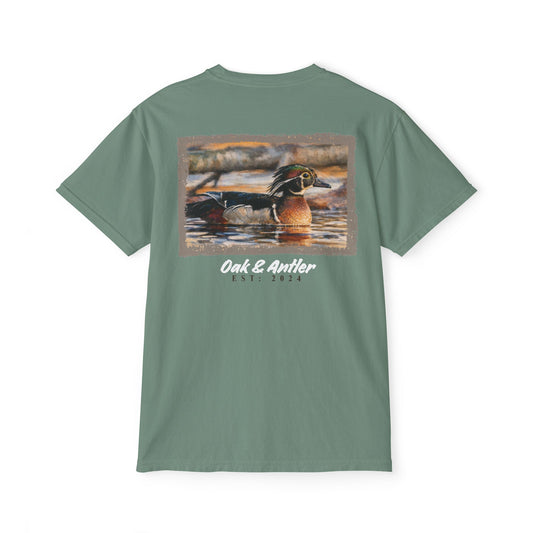 Driftwater Wood Duck Pocket Tee – Wild Birds Collection