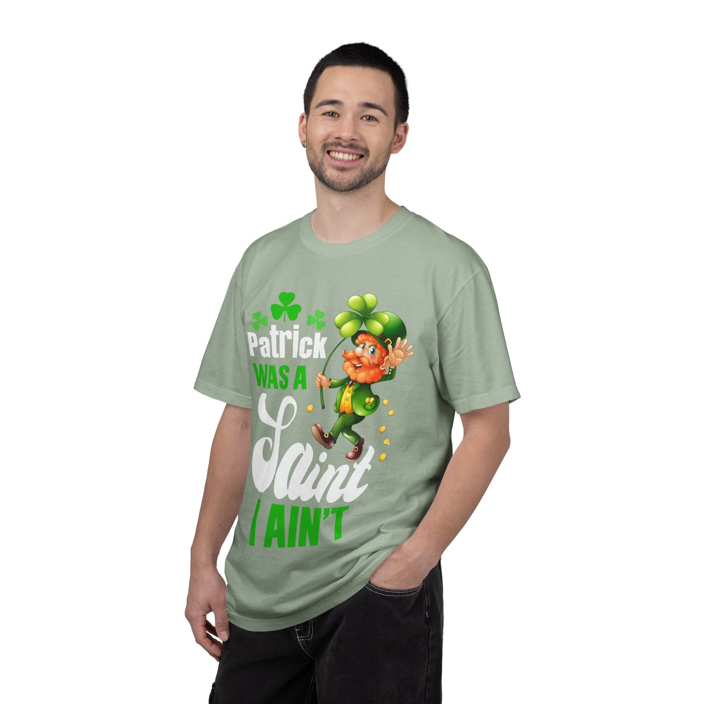 Saint I Ain't T-shirt — Funny St. Patrick’s Day Leprechaun Tee