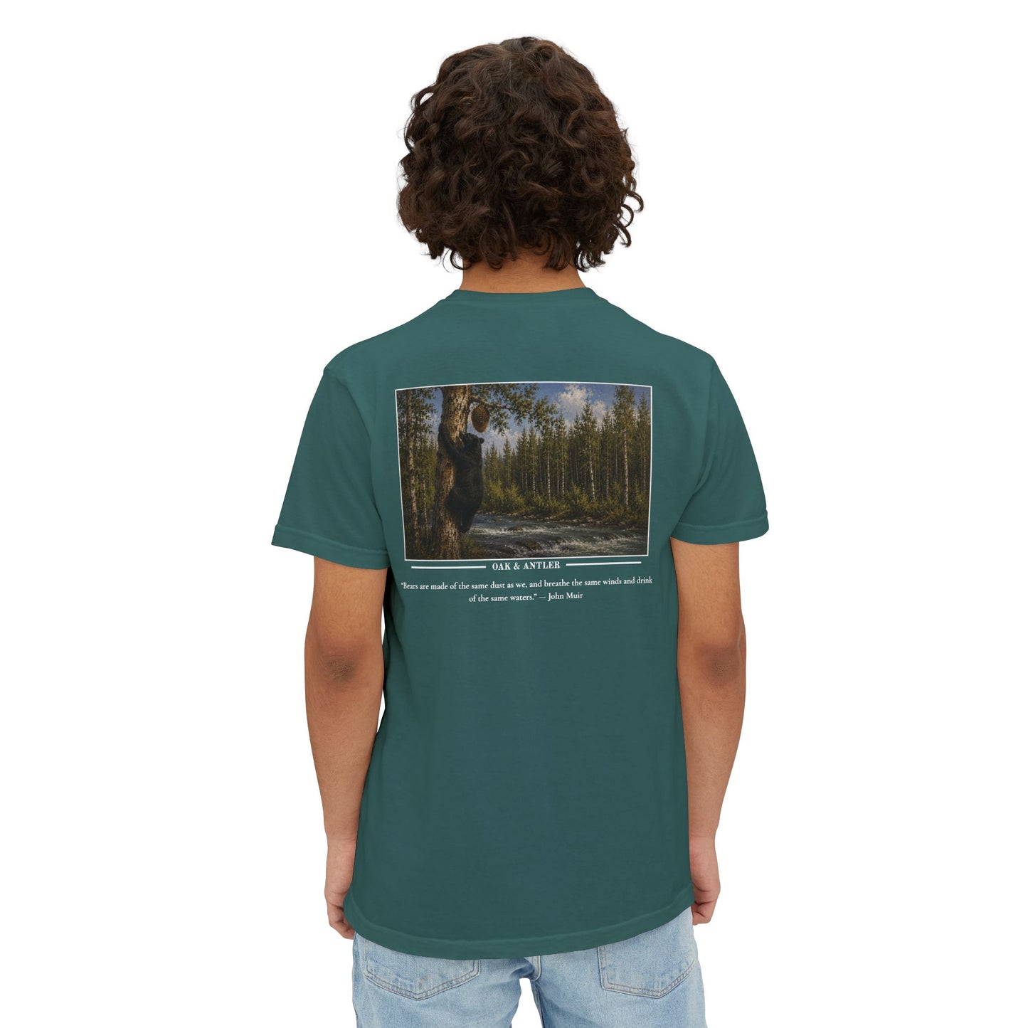 Honey Climb Black Bear Pocket Tee – Wildlife Collection