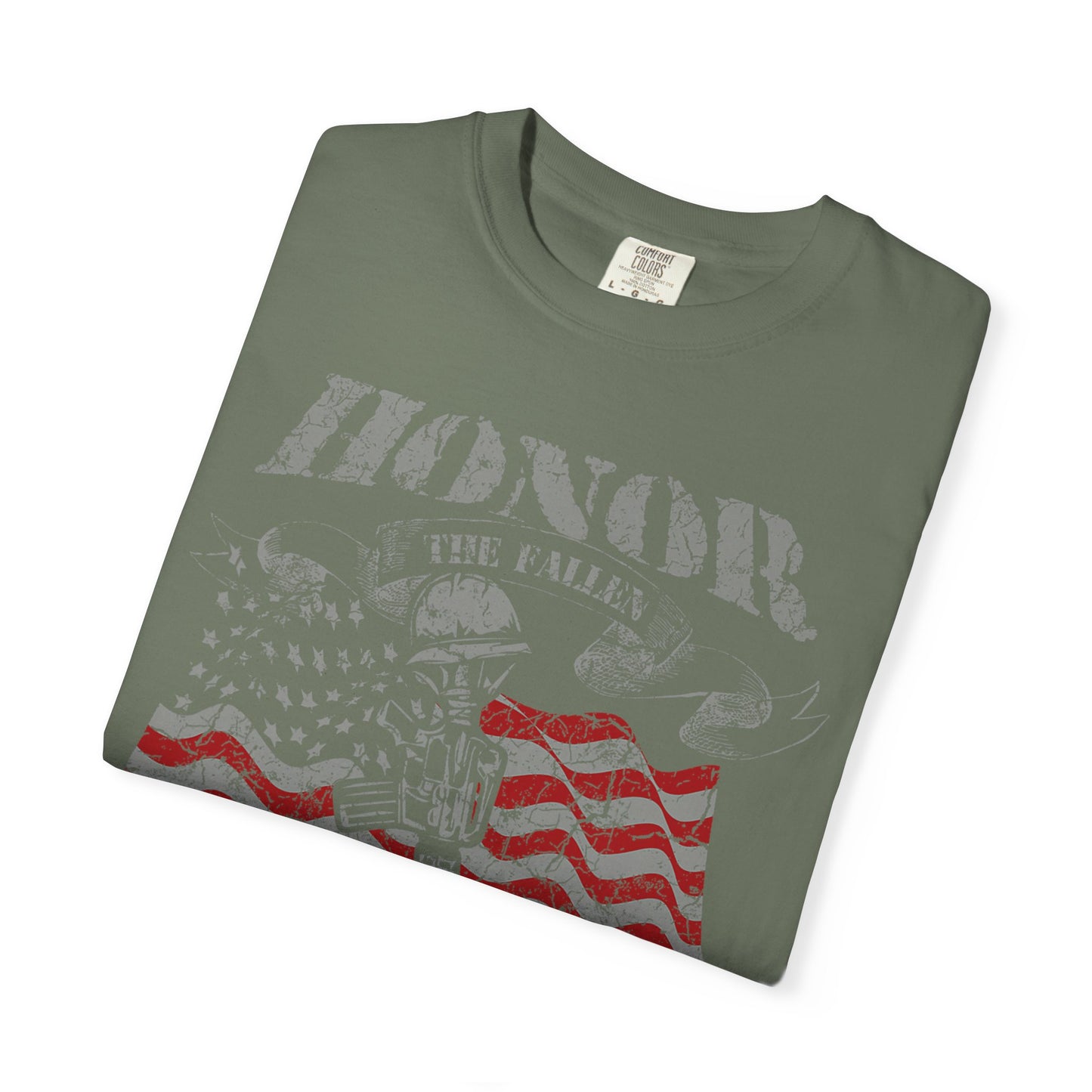 Honor the Fallen Soldier Boots Memorial Day T-Shirt