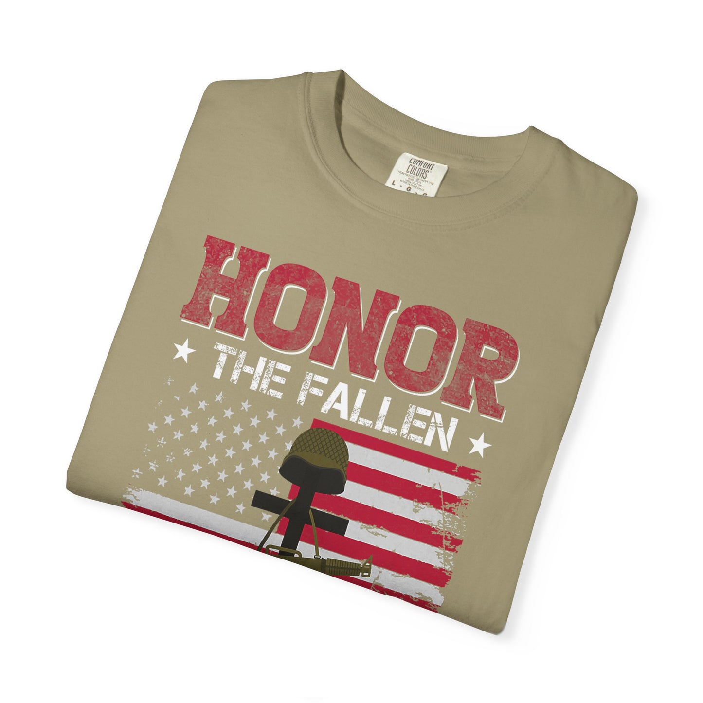 Honor the Fallen Battlefield Cross T-Shirt