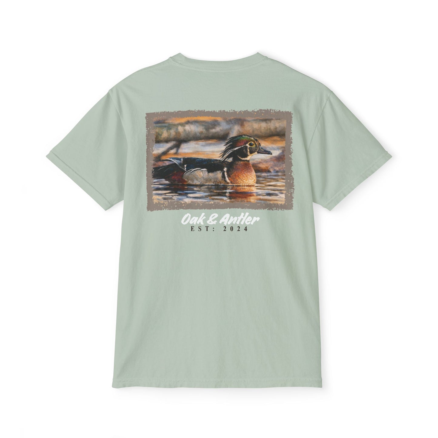 Driftwater Wood Duck Pocket Tee – Wild Birds Collection