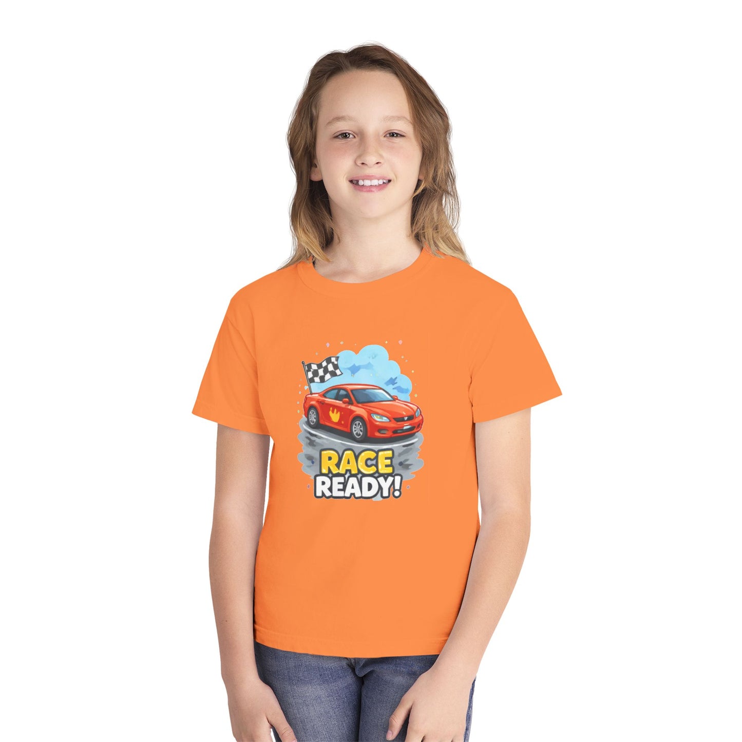 Race Ready! Kids Racing Car Tee