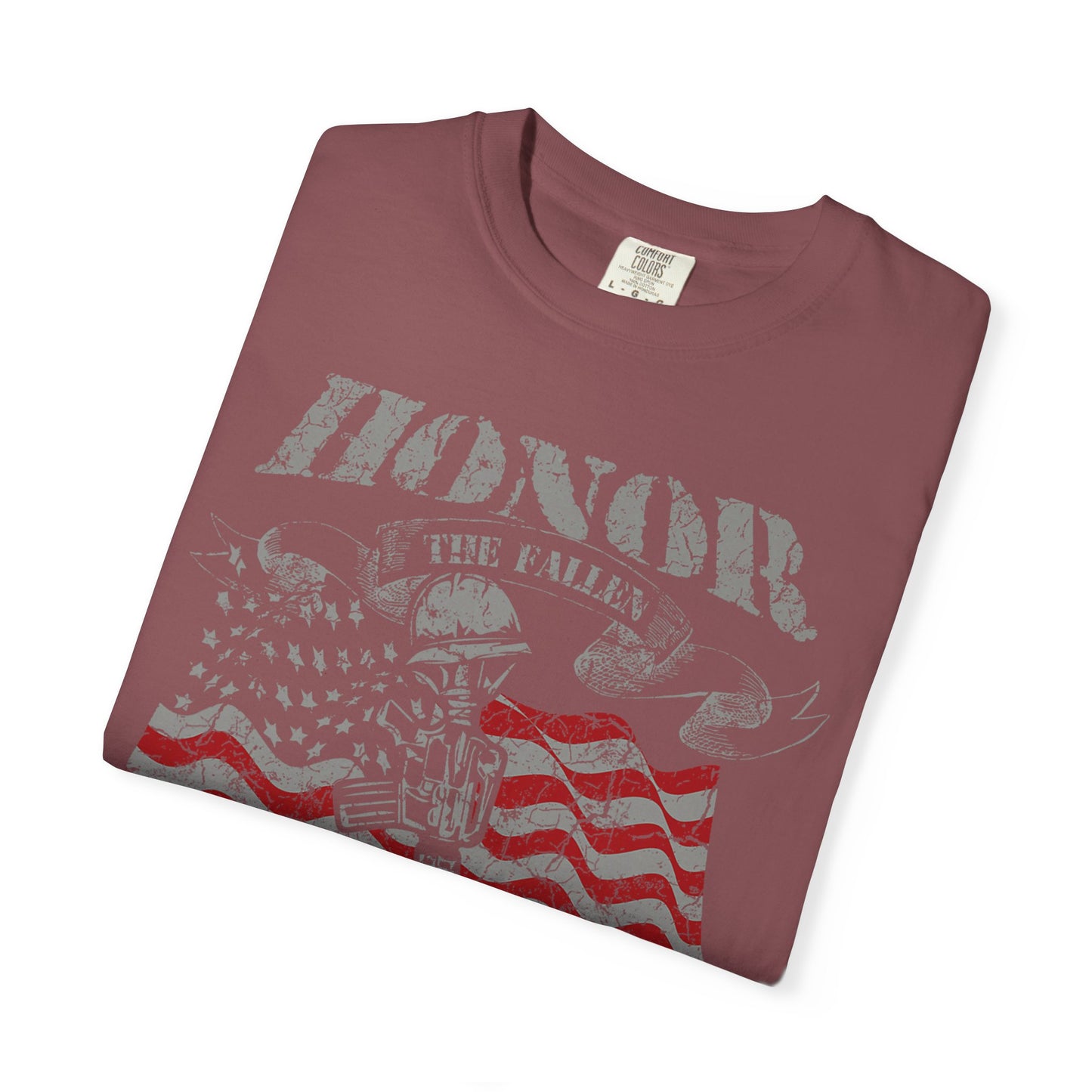 Honor the Fallen Soldier Boots Memorial Day T-Shirt