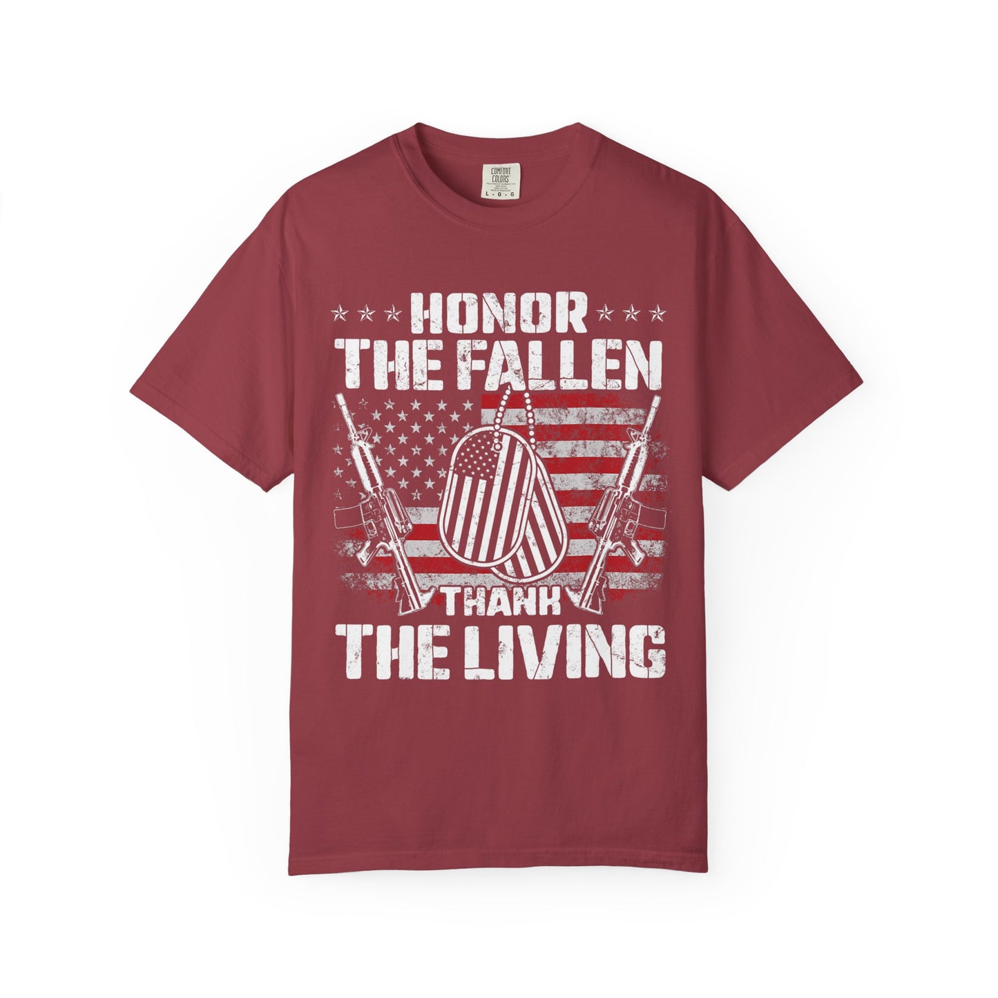 Dog Tag Tribute Memorial Day T-Shirt
