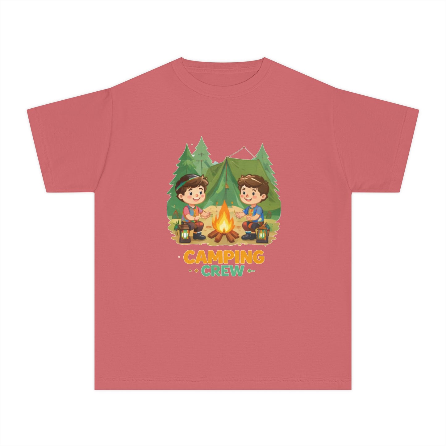 Camping Crew Kids Outdoor Tee