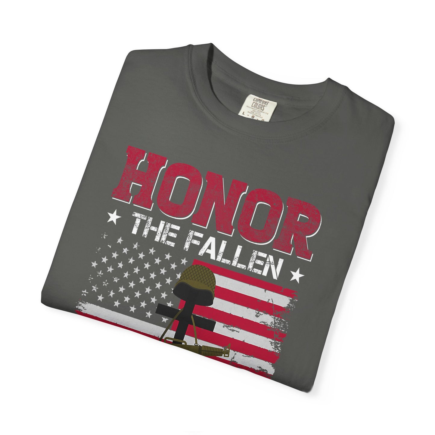 Honor the Fallen Battlefield Cross T-Shirt