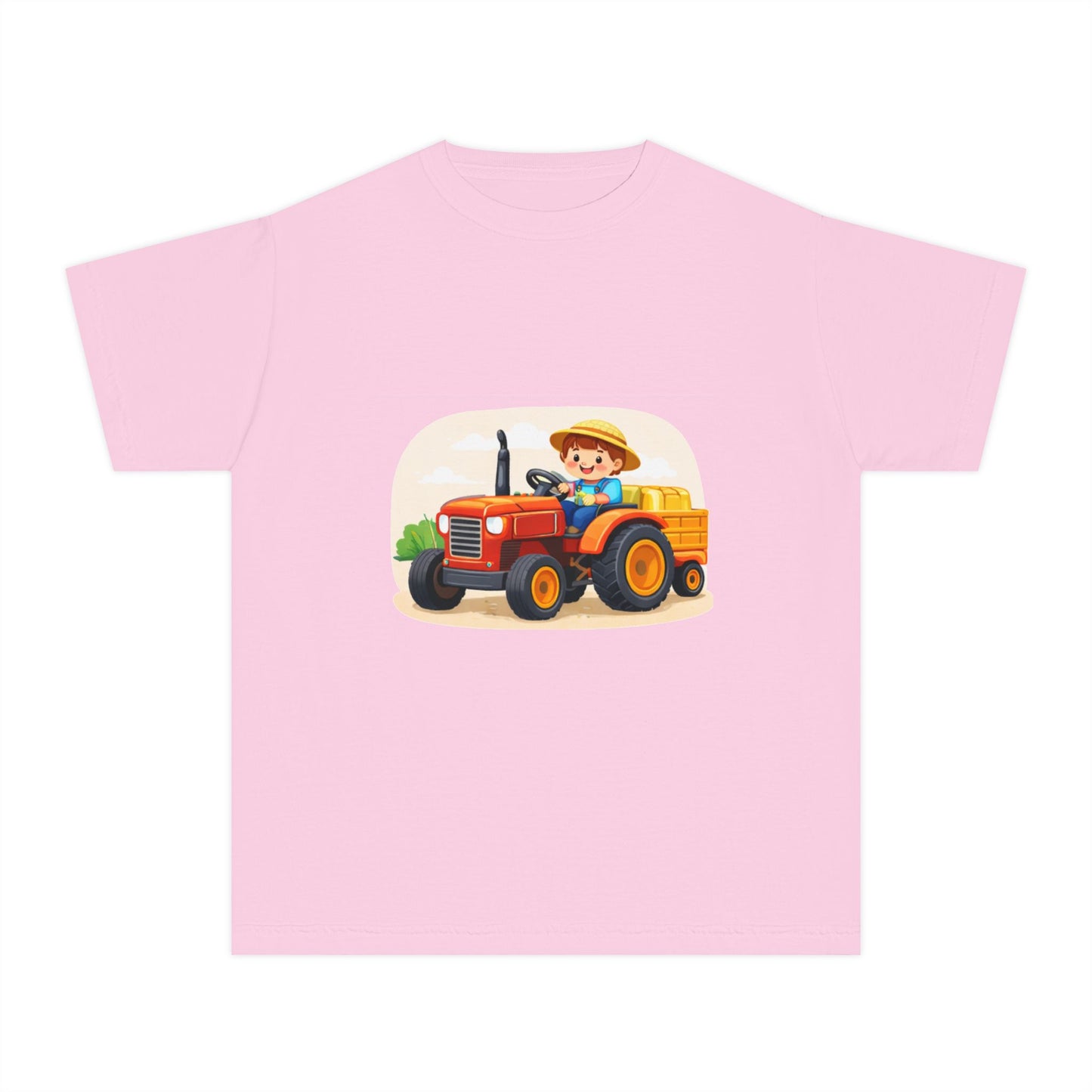 Little Farmer Tractor Kids Tee