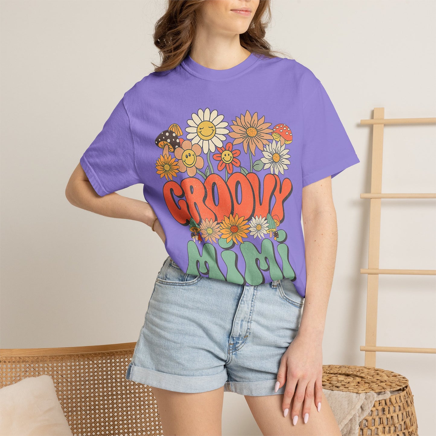 Groovy Mimi Comfort Colors Tee