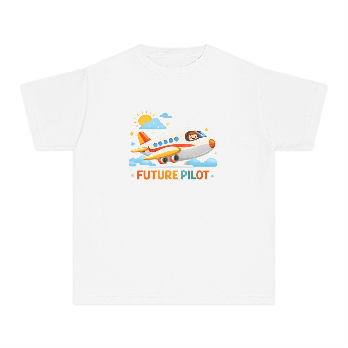 Future Pilot Kids Airplane Tee