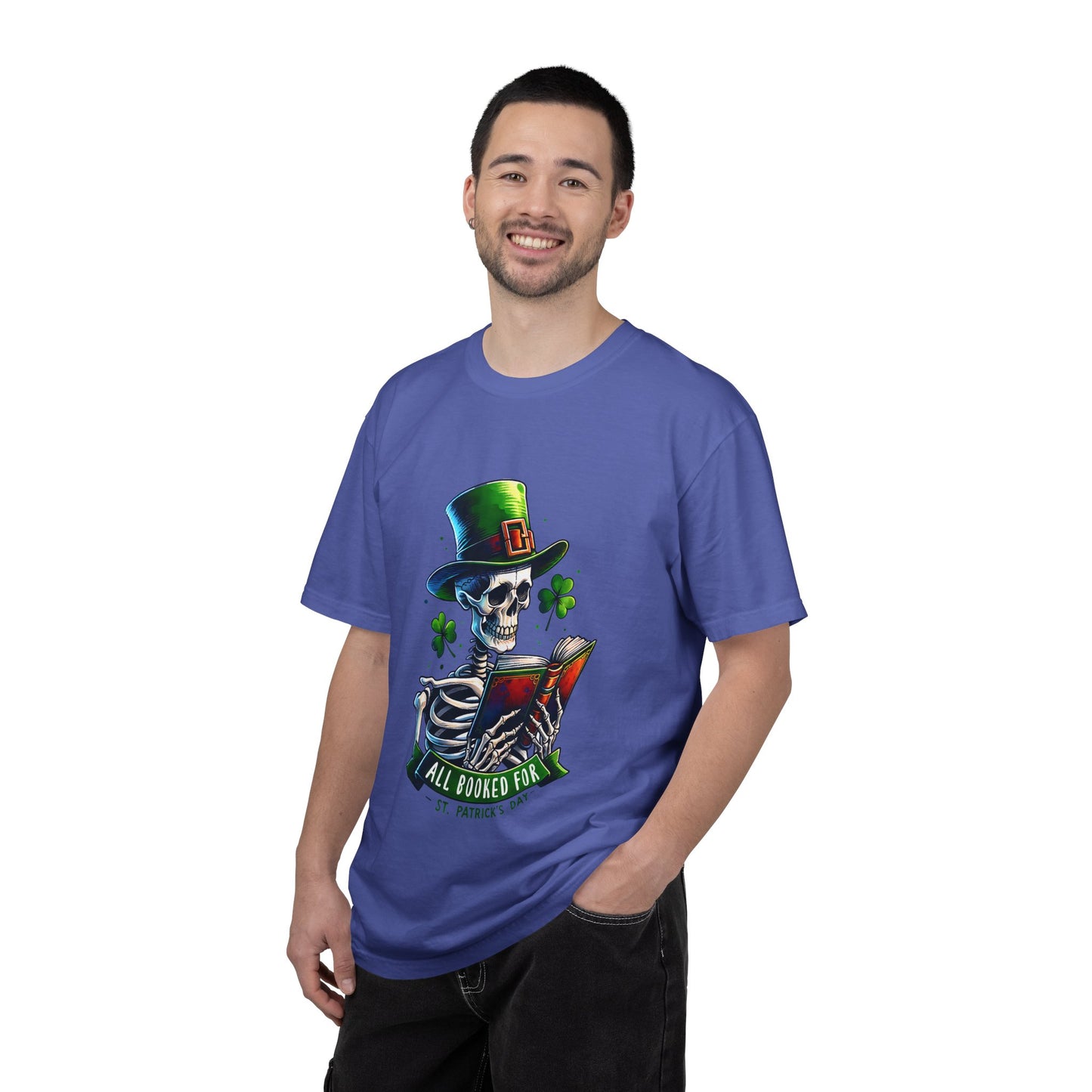 All Booked Skeleton Tee