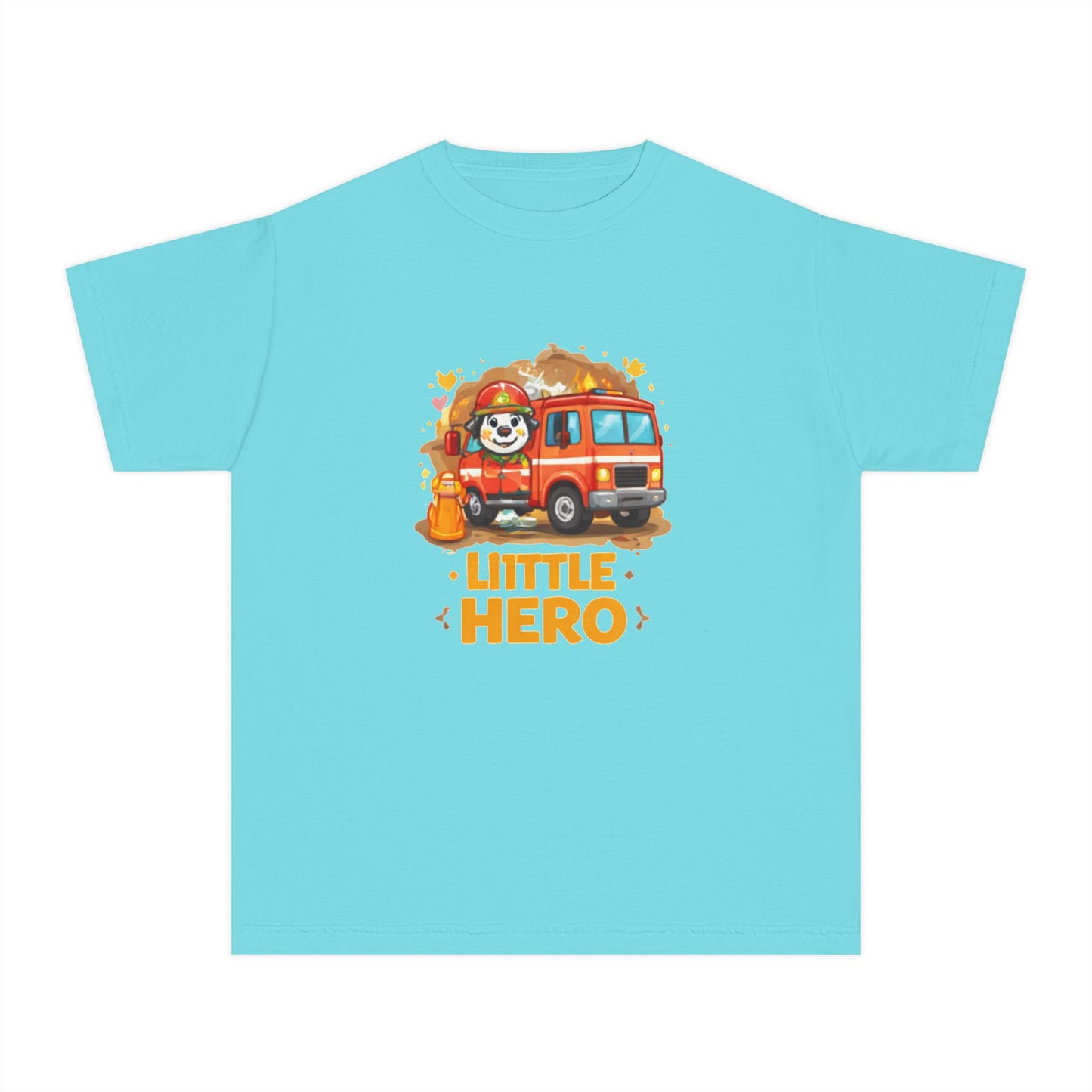Little Hero Firefighter Kids Tee
