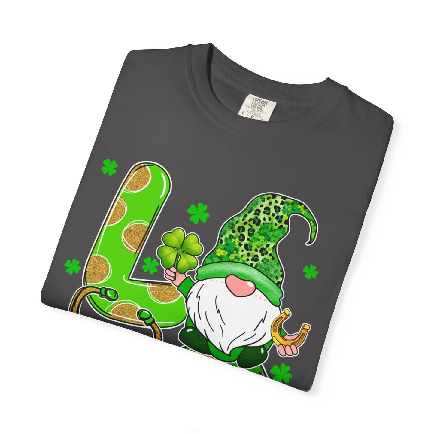 Love Healthcare Worker Shamrock Gnome Shirt – St Patrick’s Day Medical Tee