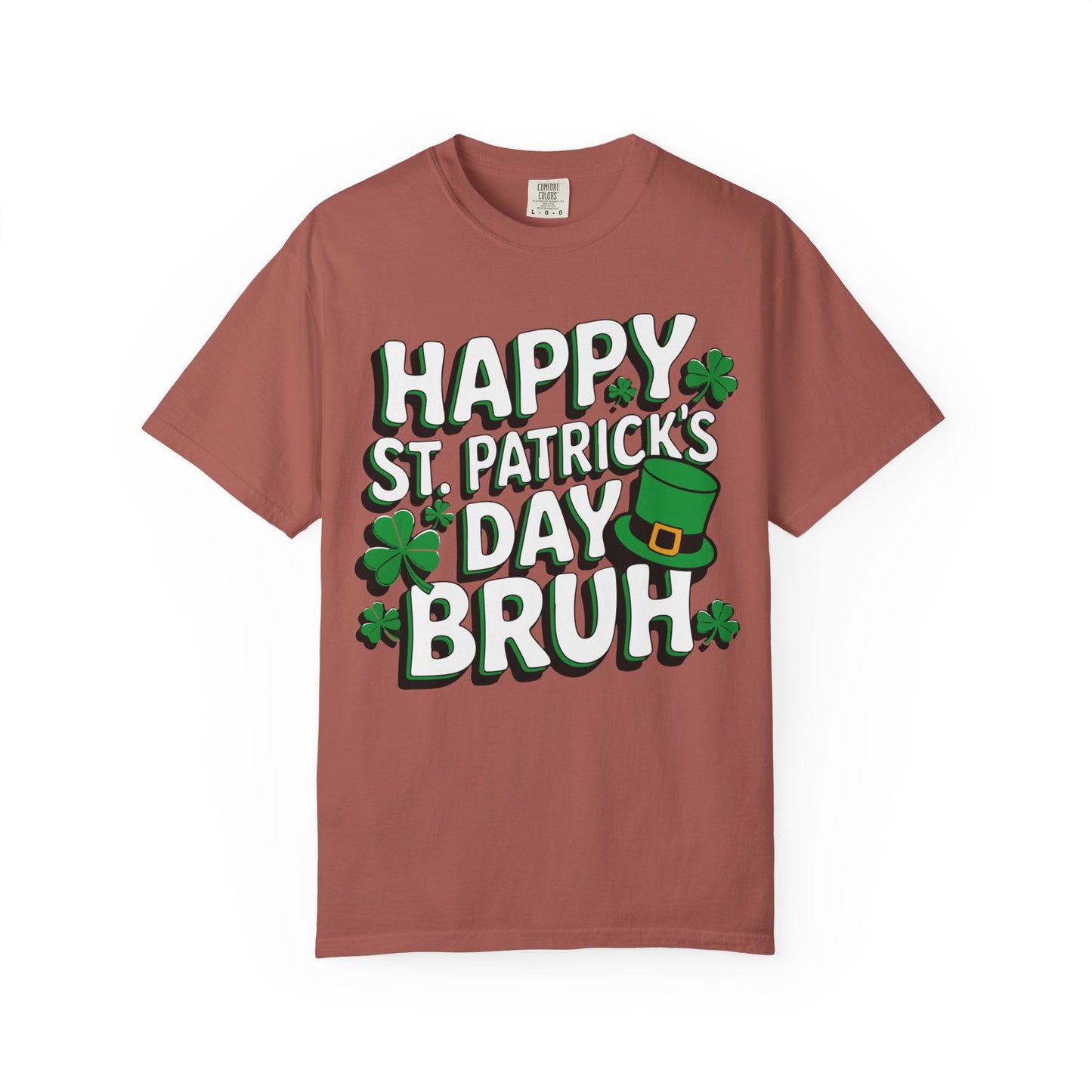 Bruh St Patrick’s Day Shirt – Funny Teen Shamrock Tee