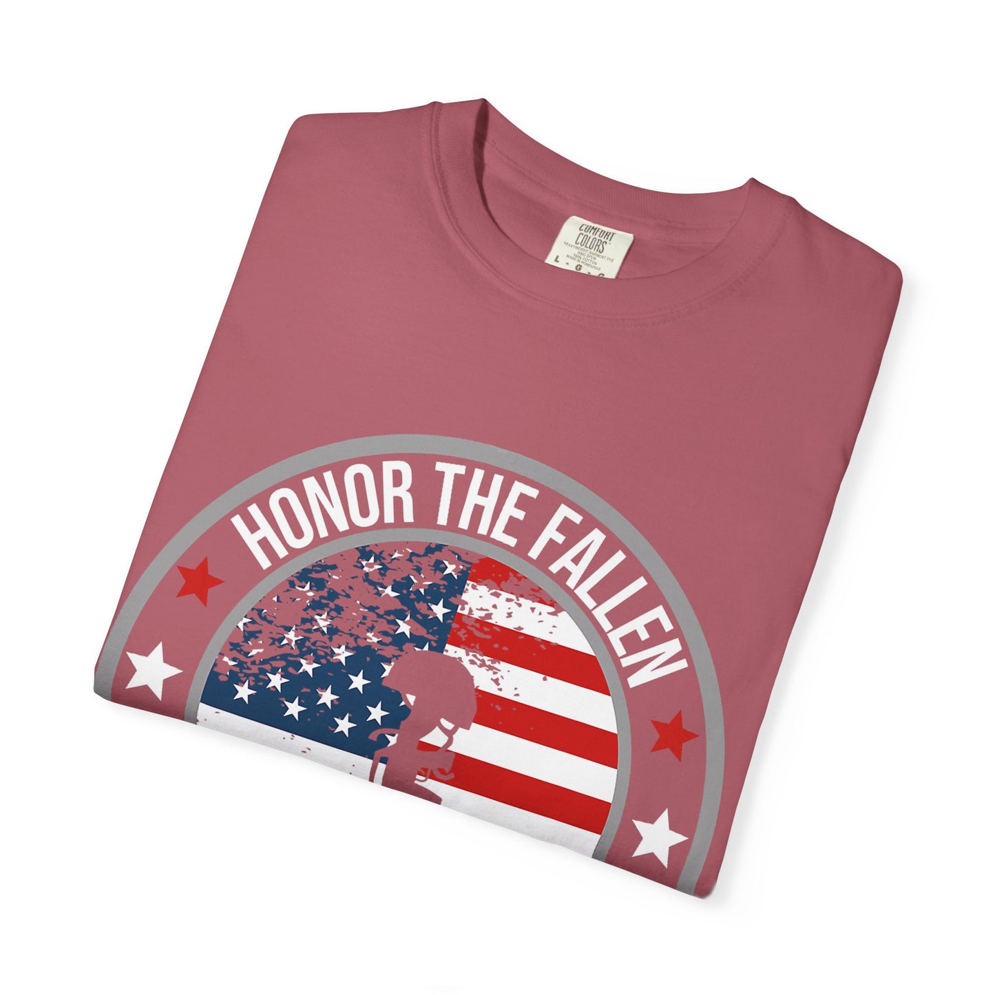 Patriotic Kneeling Soldier Memorial Day T-Shirt