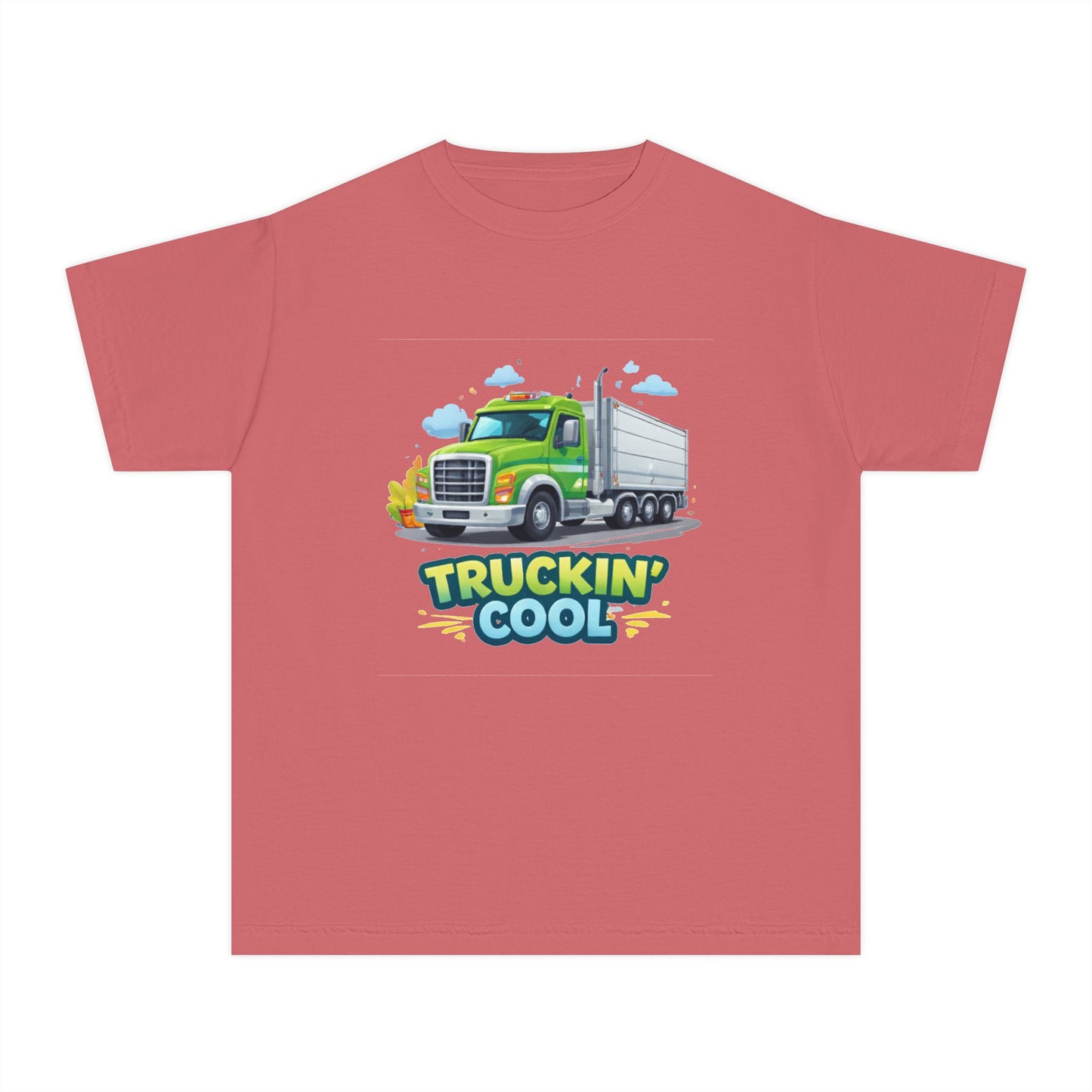 Truckin’ Cool Kids Semi Truck Tee