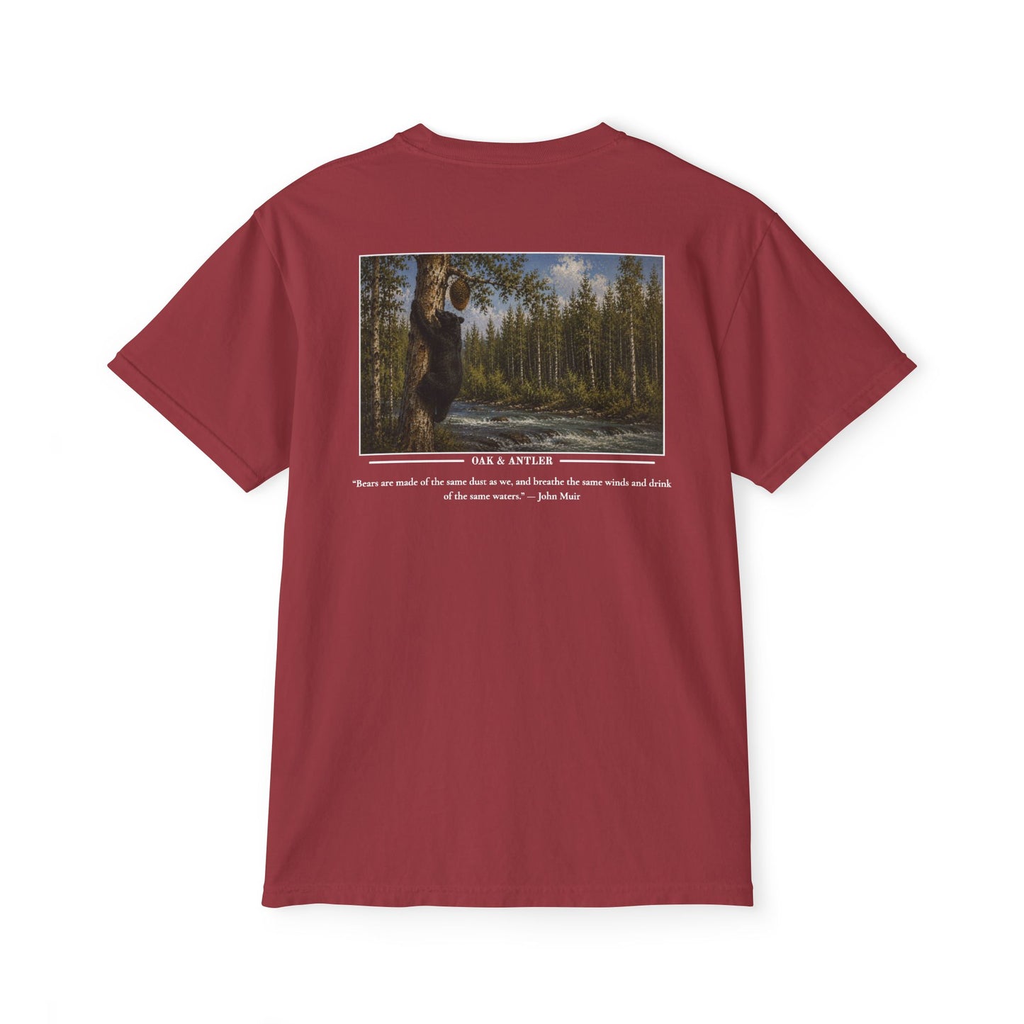 Honey Climb Black Bear Pocket Tee – Wildlife Collection