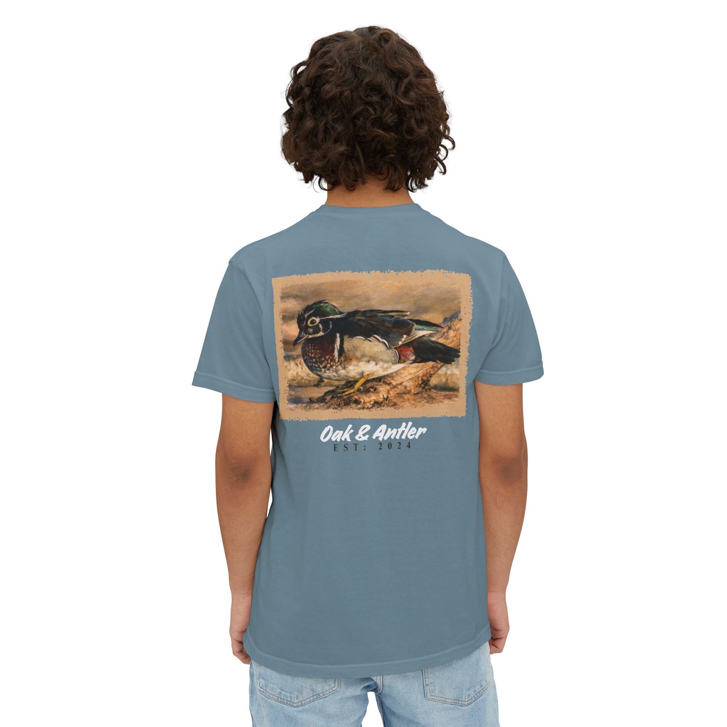 Stillwater Wood Duck Pocket Tee – Wild Birds Collection