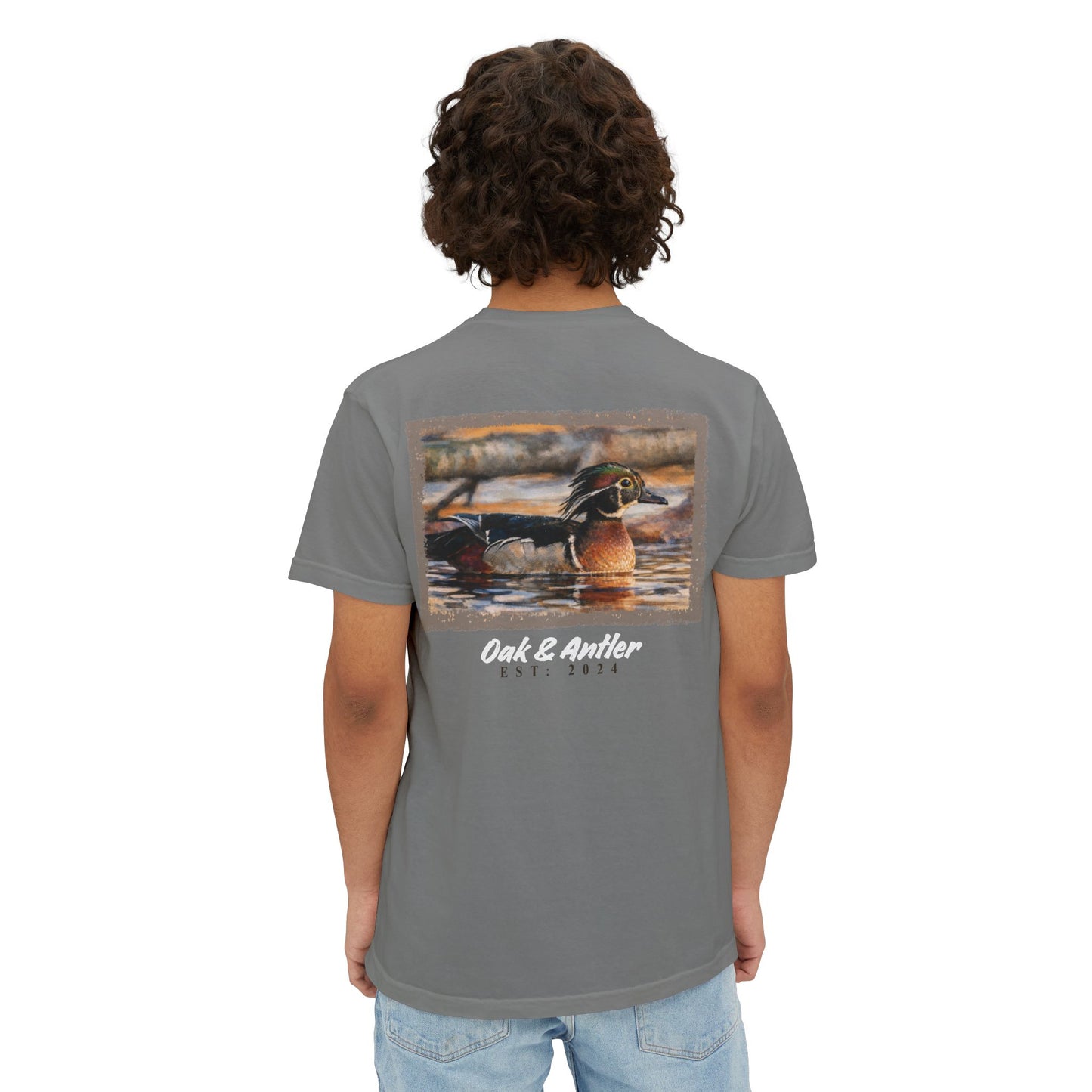 Driftwater Wood Duck Pocket Tee – Wild Birds Collection