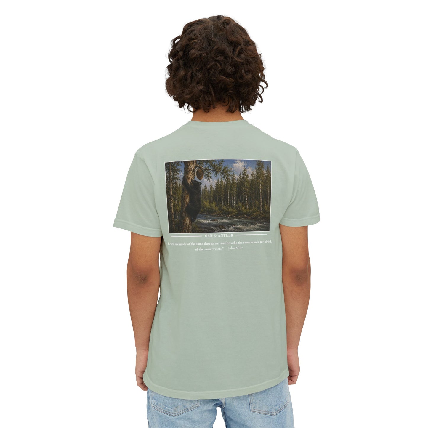 Honey Climb Black Bear Pocket Tee – Wildlife Collection