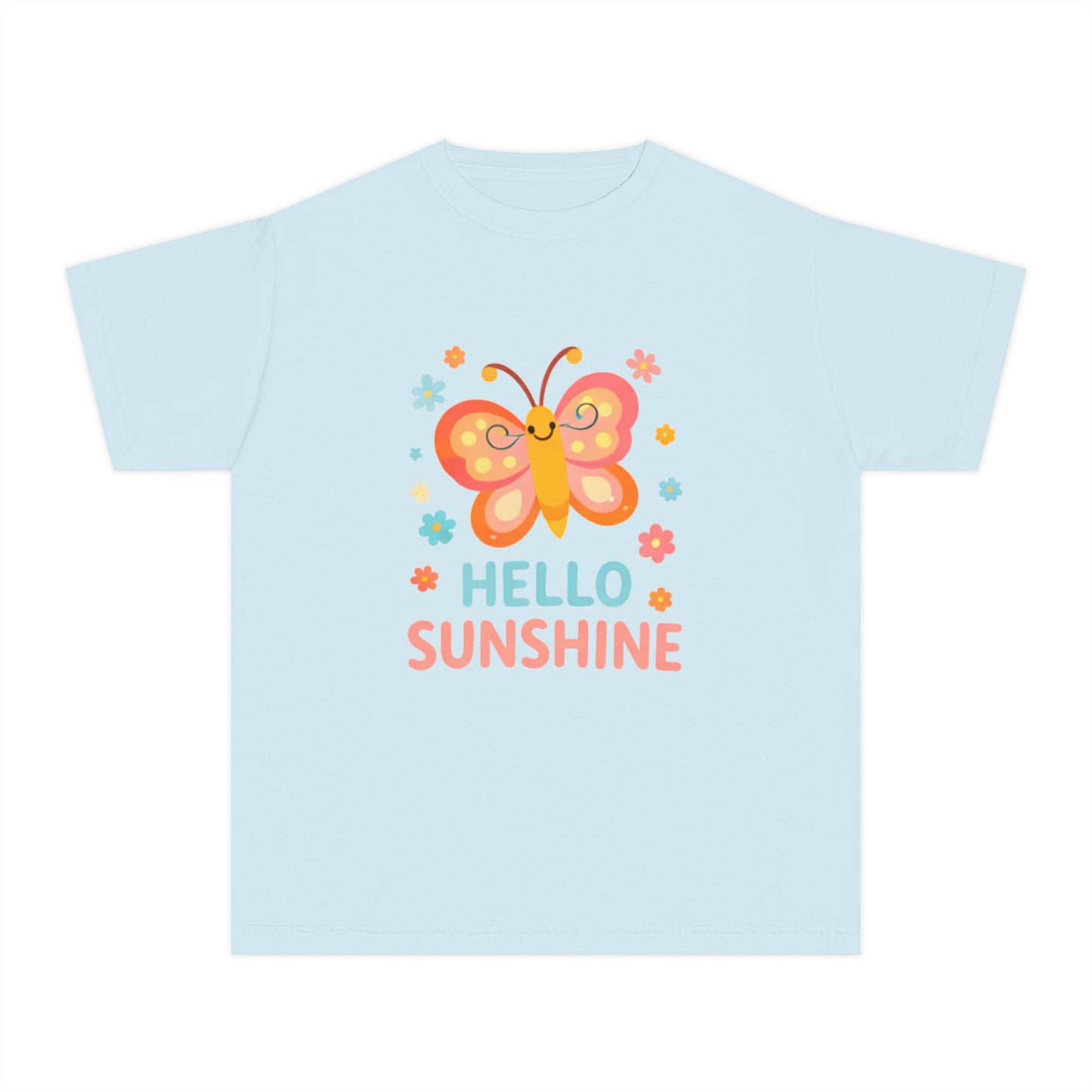 Hello Sunshine Butterfly Kids Tee