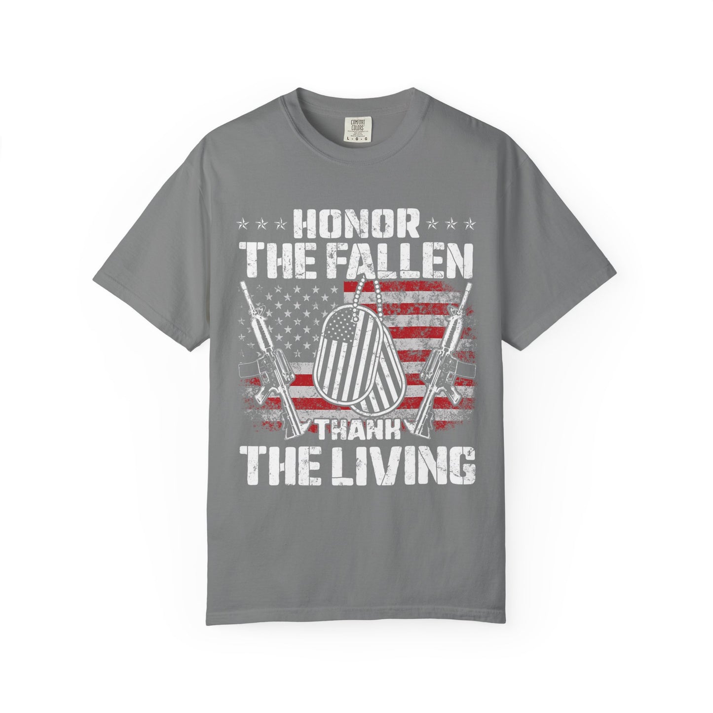 Dog Tag Tribute Memorial Day T-Shirt