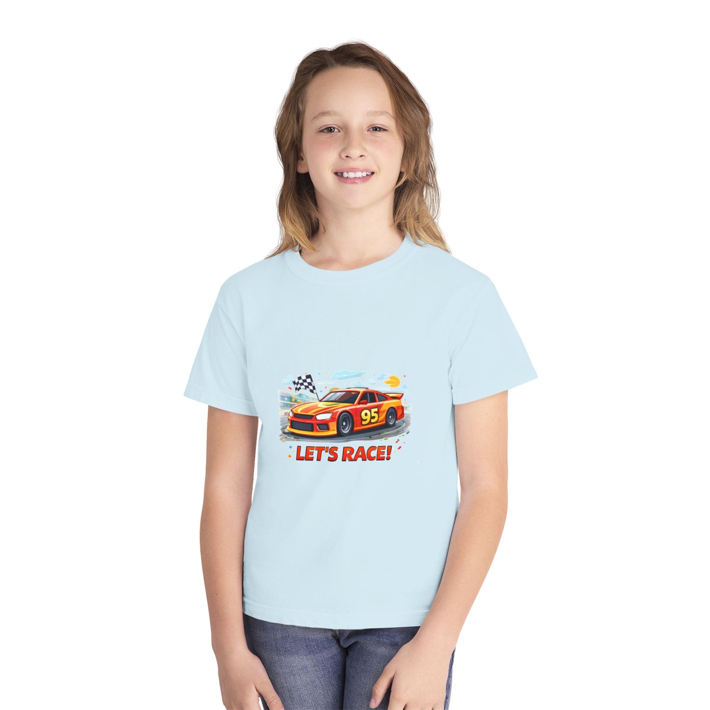 Let’s Race! Kids Racing Car Tee