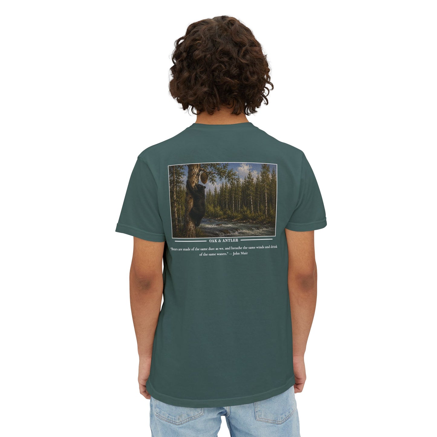 Honey Climb Black Bear Pocket Tee – Wildlife Collection