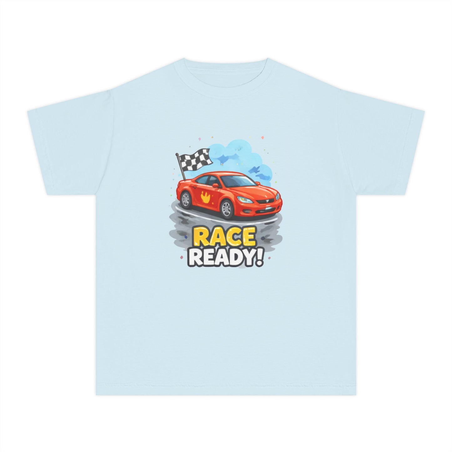 Race Ready! Kids Racing Car Tee
