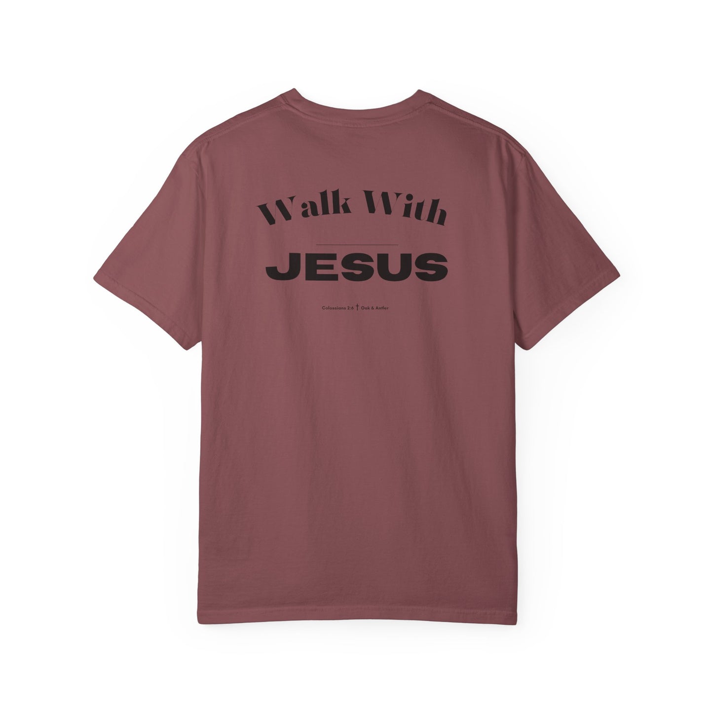 Walk With Jesus T-Shirt — Christian Faith Graphic Tee