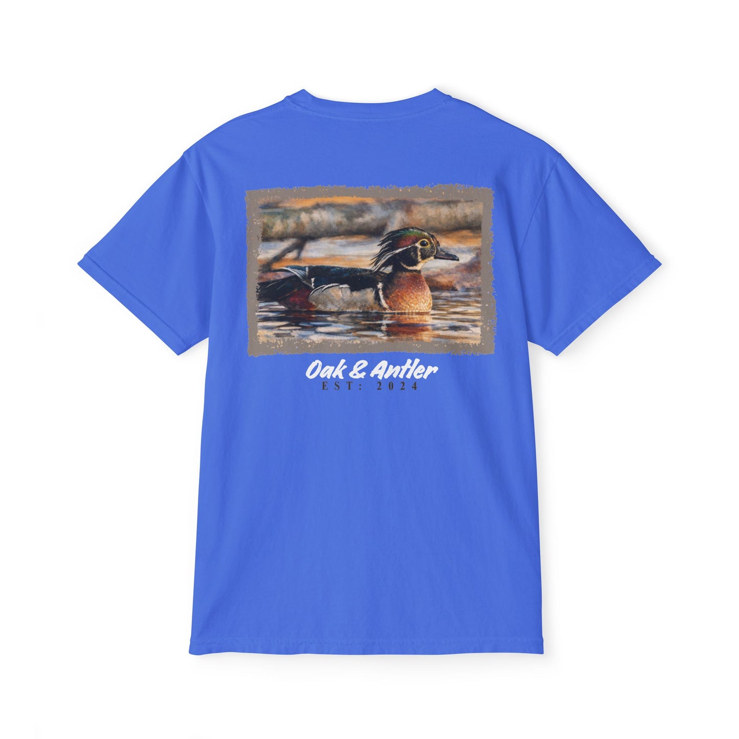 Driftwater Wood Duck Pocket Tee – Wild Birds Collection