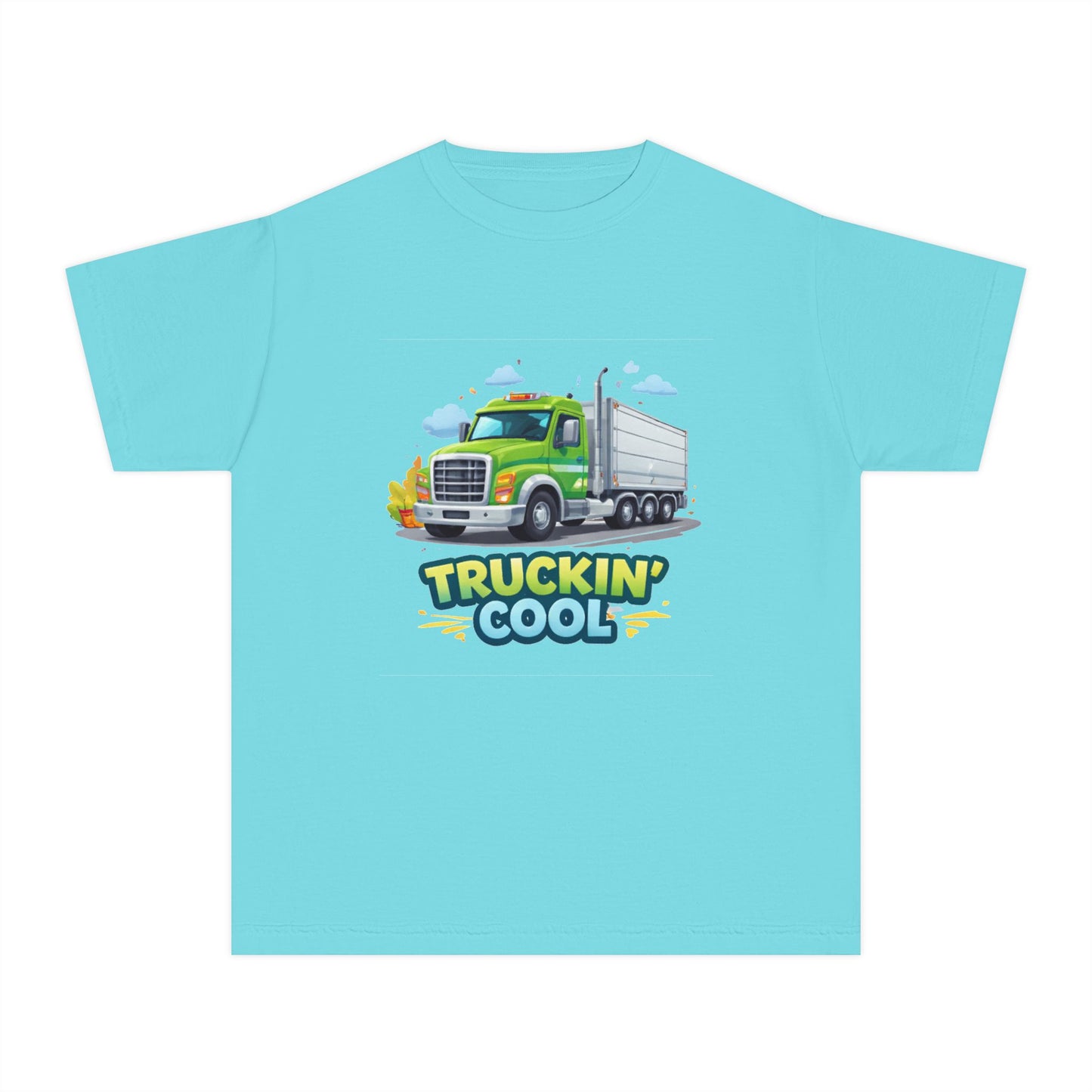 Truckin’ Cool Kids Semi Truck Tee