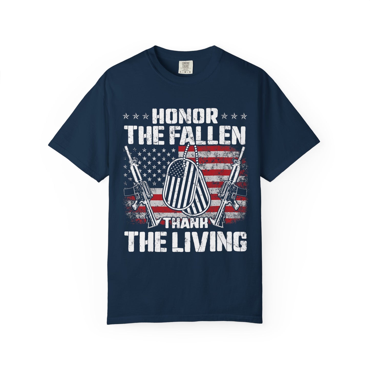 Dog Tag Tribute Memorial Day T-Shirt